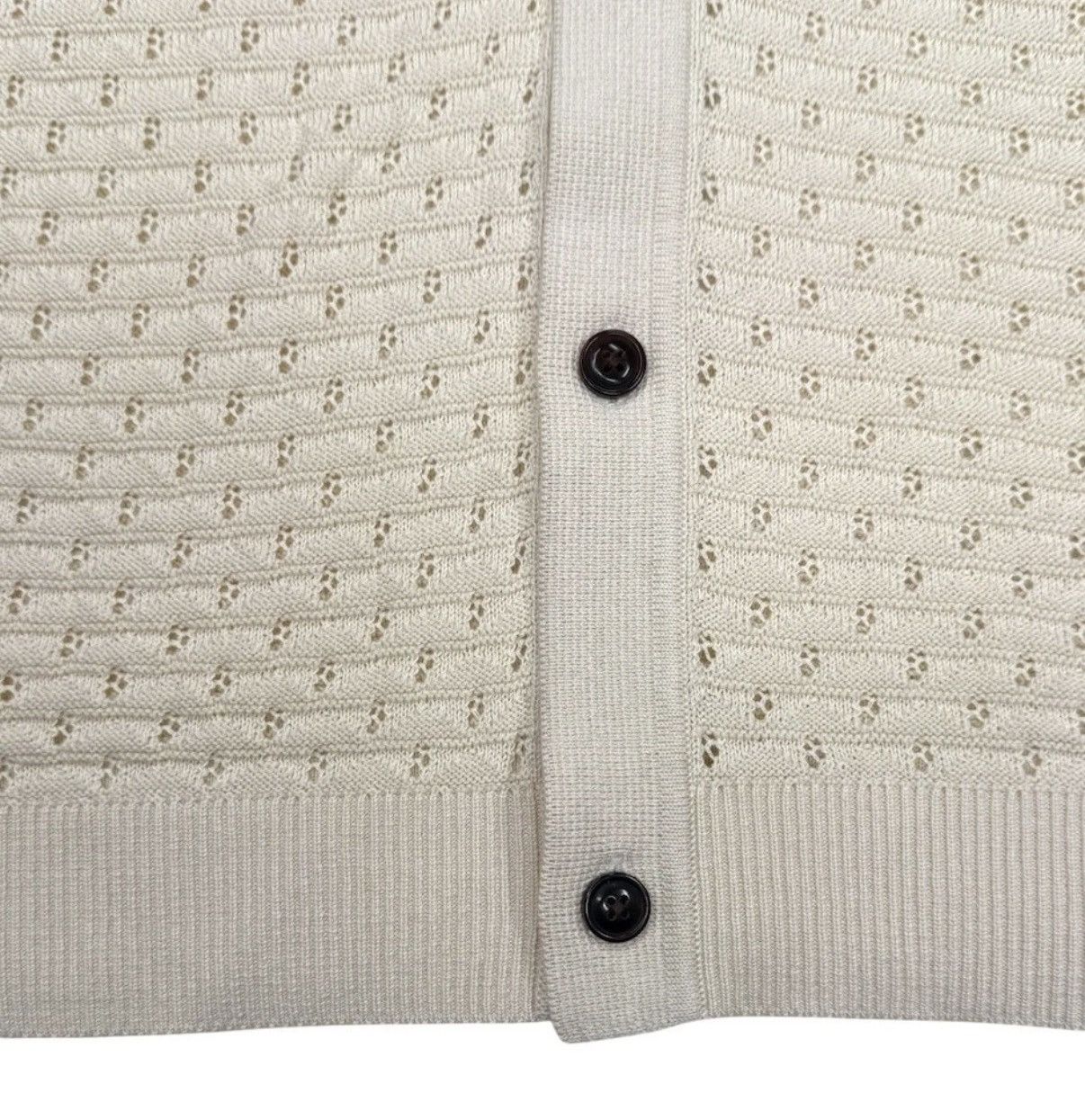 Todd Snyder Todd Snyder Polo Eyelet Stitch Knit Silk/Cotton M New $288 Size US M / EU 48-50 / 2 - 5 Thumbnail