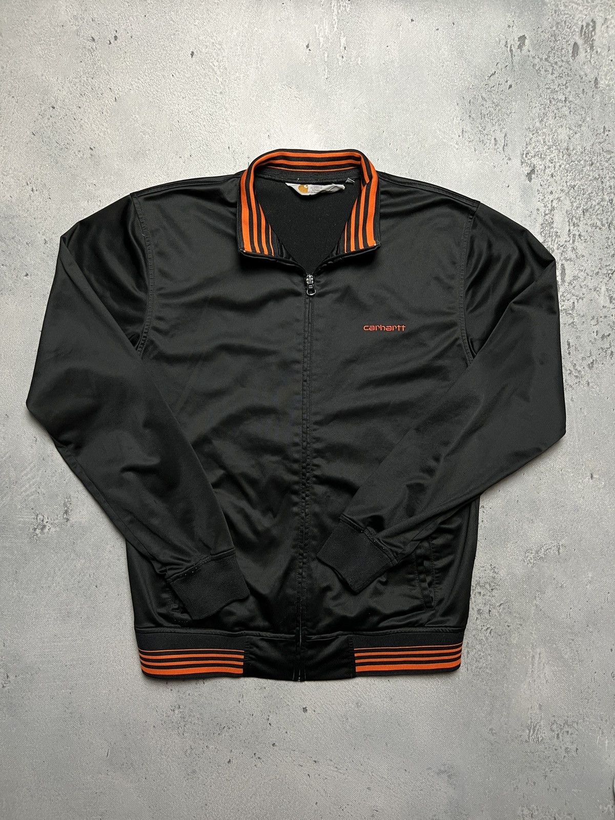 Carhartt Vintage faded Carhartt Zip-Up Sweatshirt Zipper Olympic Jack Size US M / EU 48-50 / 2 - 2 Thumbnail