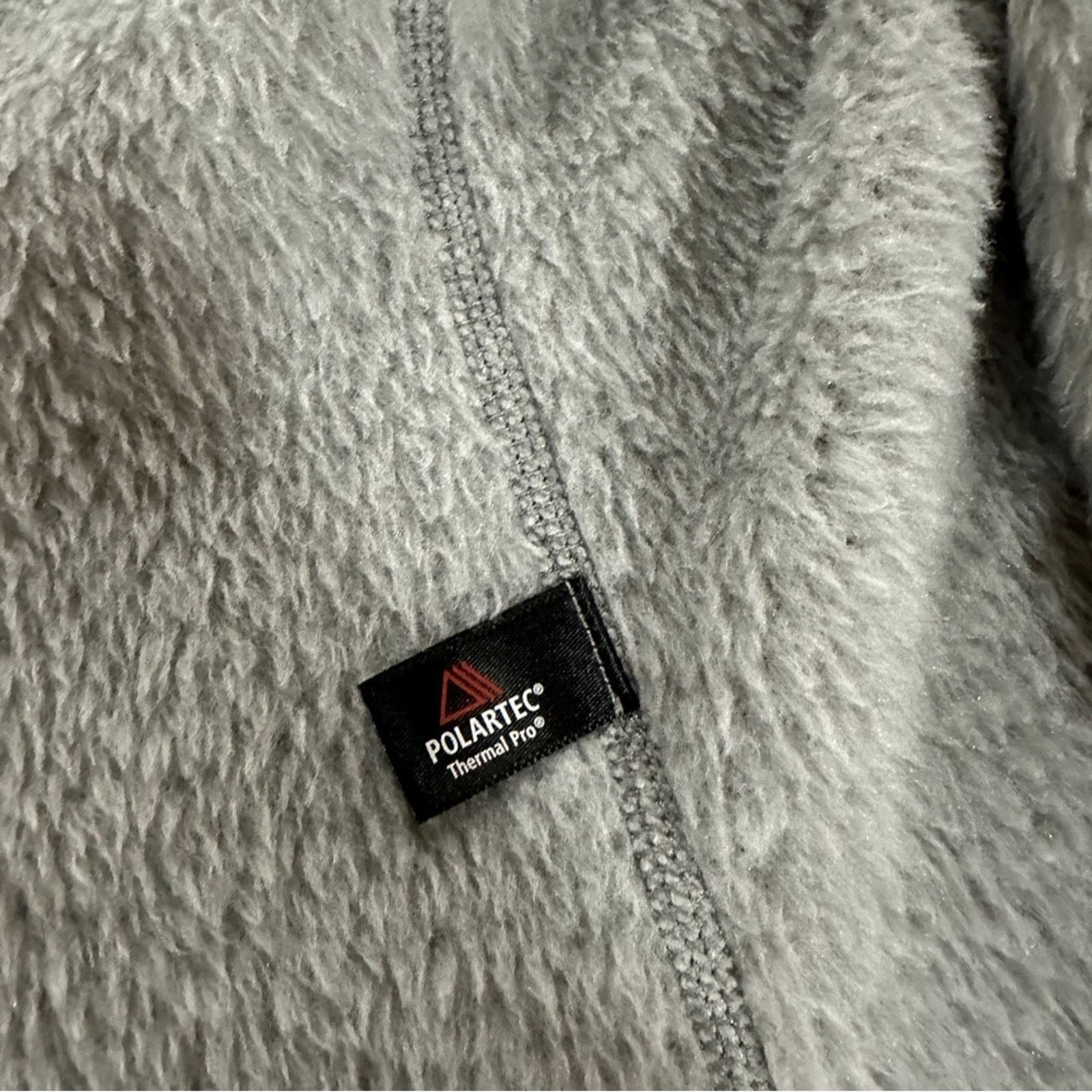 Patagonia Patagonia Polartec Gray & Blue Re-Tooled Full Zip Vest Sz S Size S / US 4 / IT 40 - 7 Thumbnail