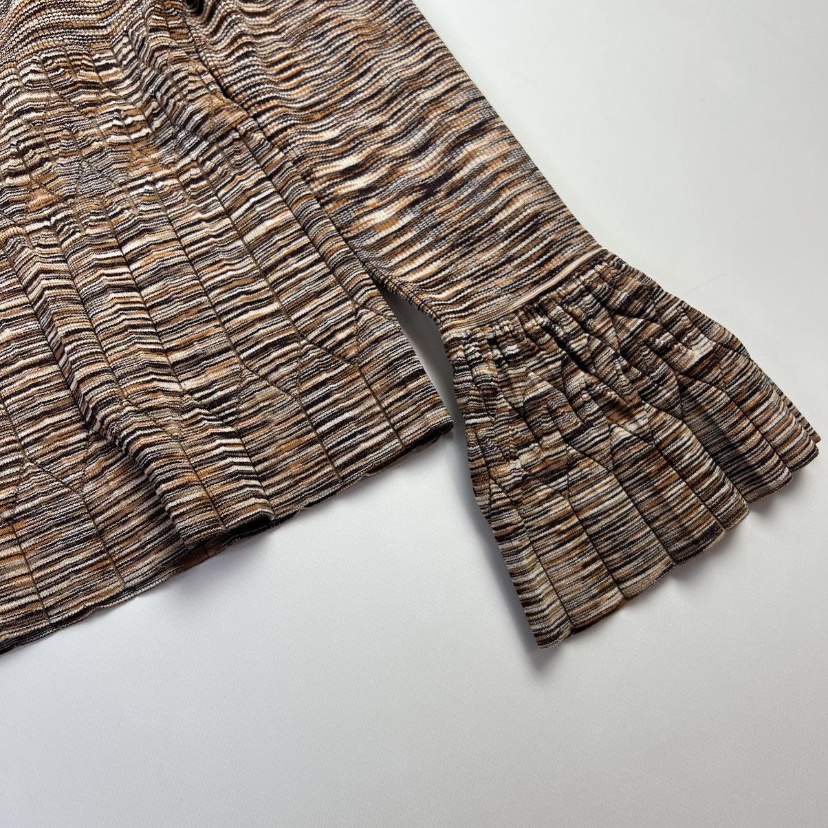 Designer × Jonathan Simkhai Jonathan Simkhai Pleated Spacedye midi skirt and Blouse Size 30" / US 8 / IT 44 - 9 Thumbnail
