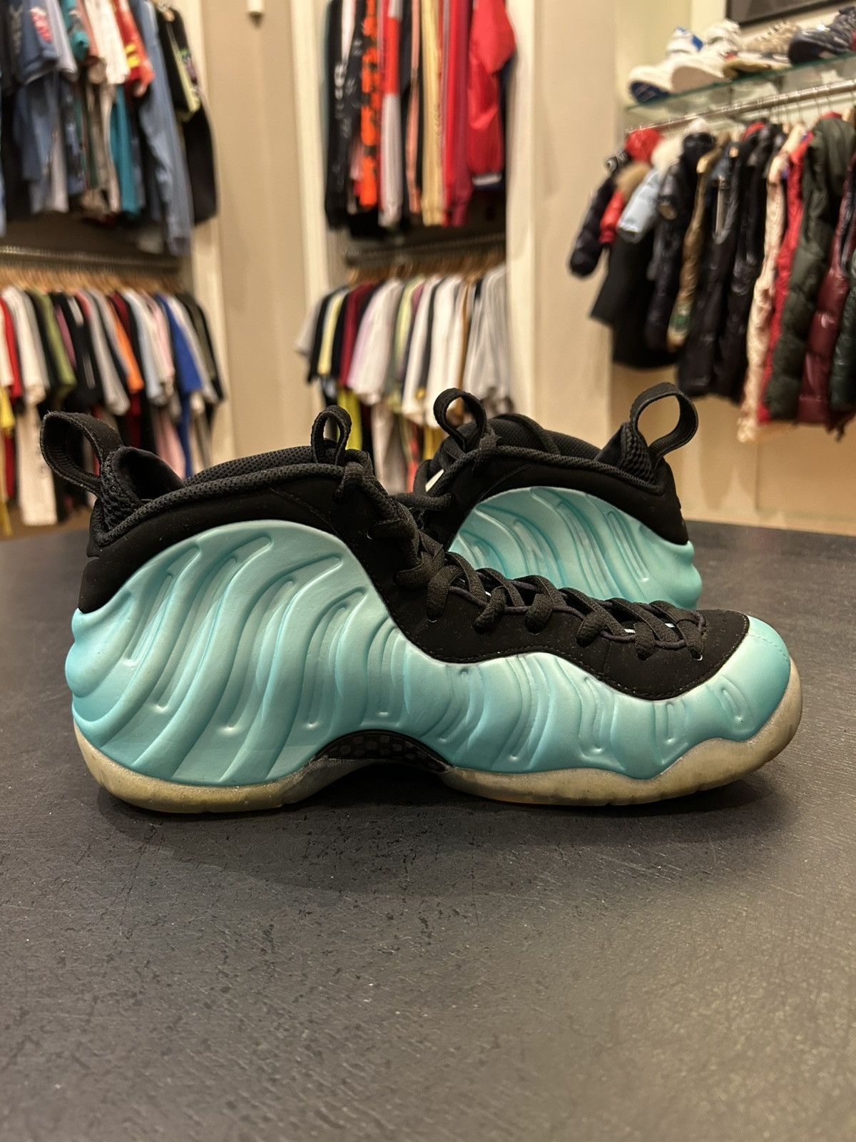Nike Nike Air Foamposite Pro ‘Island Green’ Size US 8.5 / EU 41-42 - 4 Thumbnail