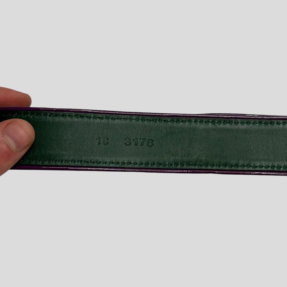 Prada Prada AW08 Vernice Patent Leather Buckle Belt - S Size ONE SIZE - 8 Thumbnail