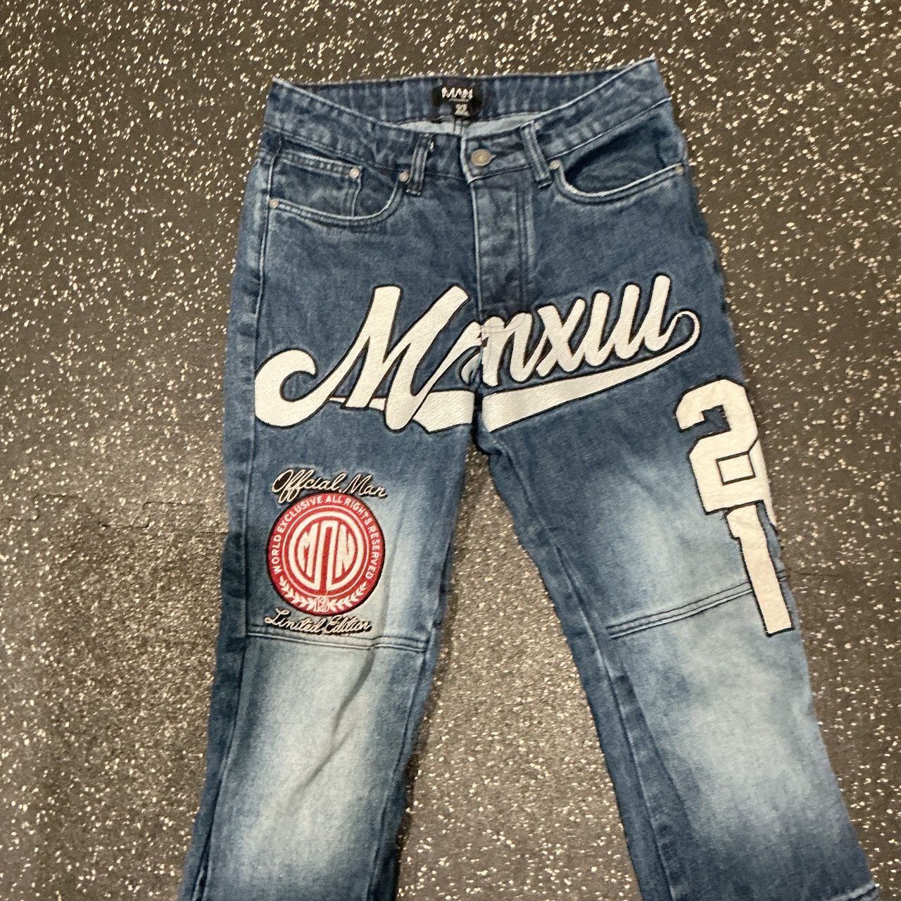 Boohoo denim street-style bootcut jeans Size US 29 - 2 Thumbnail