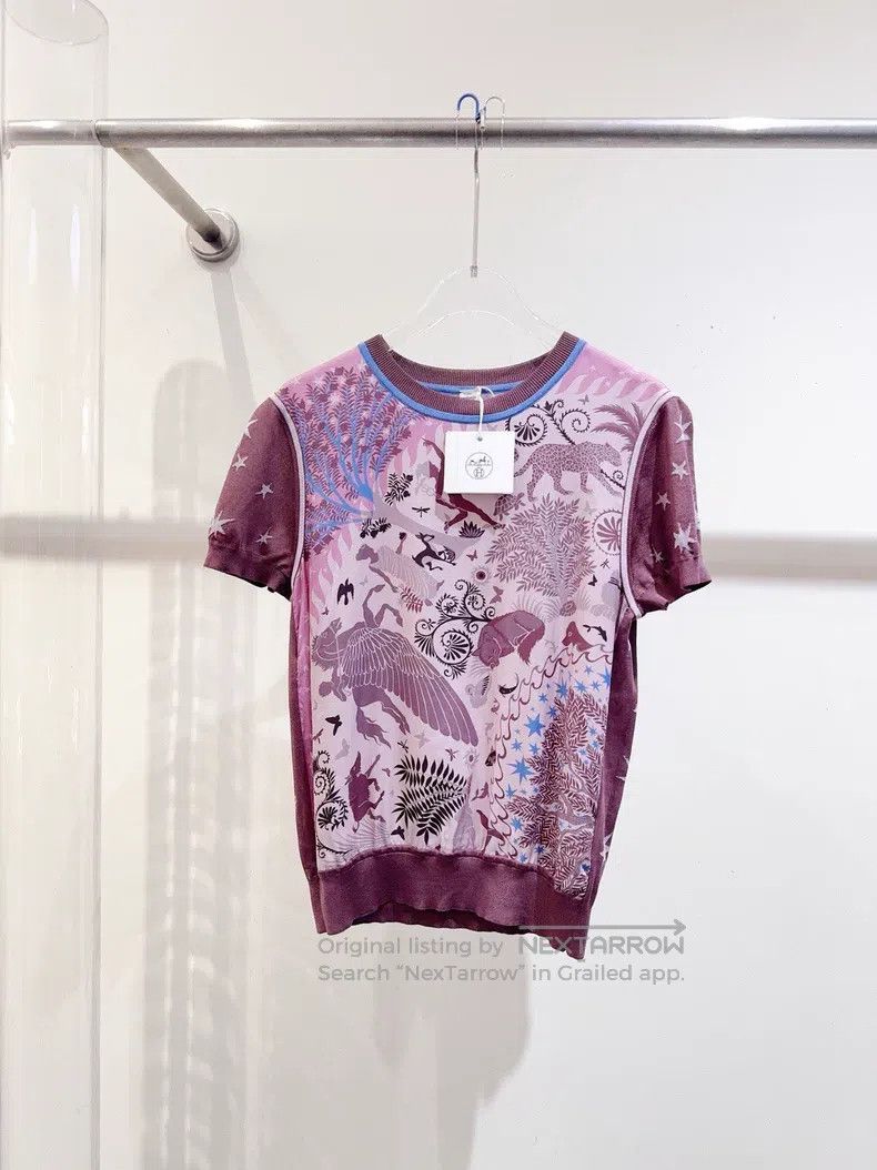 Hermes Hermes Silk Top Size XS / US 0-2 / IT 36-38 - 1 Thumbnail