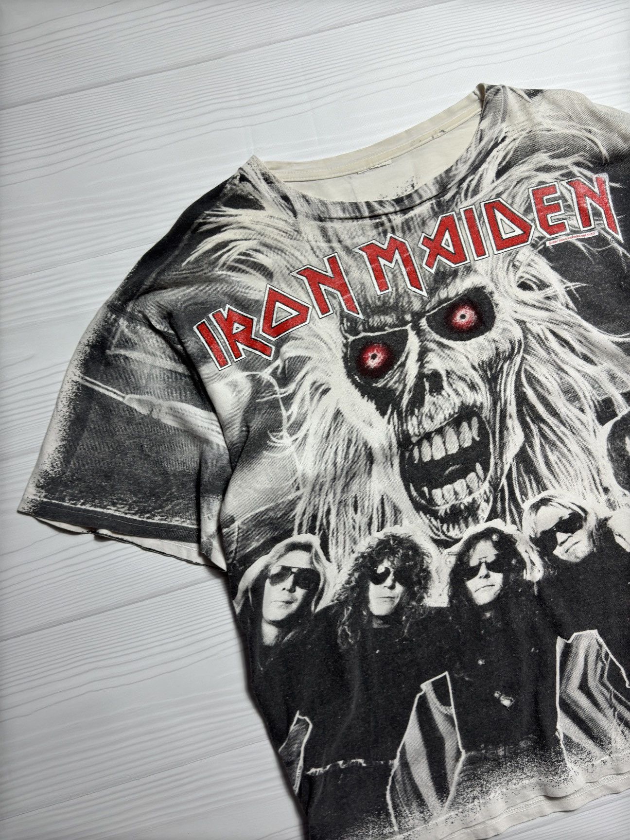 Vintage Vintage 1992 Iron Maiden Archive T-Shirt Size US M / EU 48-50 / 2 - 3 Thumbnail