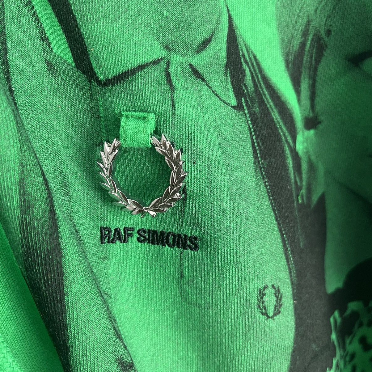 Raf Simons RAF Simons x Fred Perry Print Oversized Hoodie New With Tag Size US M / EU 48-50 / 2 - 4 Thumbnail