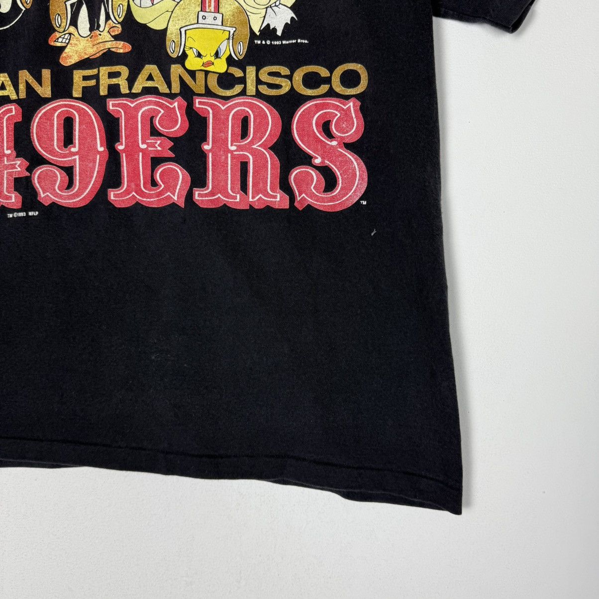 NFL Vintage 1993 Warner Bros San Frascisco 49ERS Size US L / EU 52-54 / 3 - 3 Thumbnail