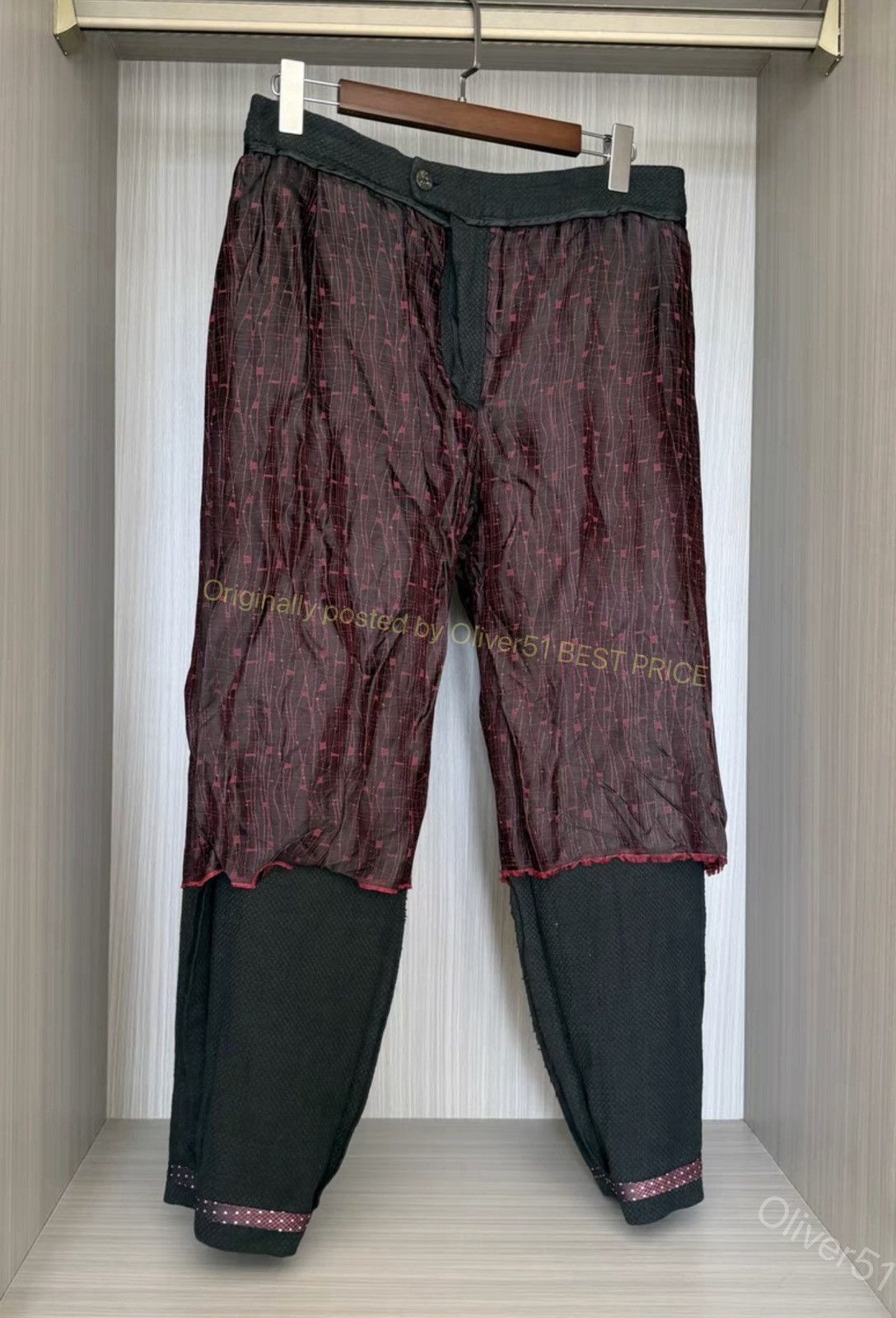 Geoffrey B. Small Geoffrey B. Small Antique‑Loom Knit Trousers YYYY17/2610 Size US 34 / EU 50 - 9 Thumbnail