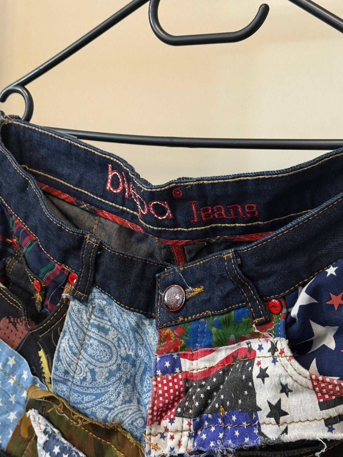 Japanese Brand japan boro denim x vintage x hysteric glamour Size US 34 / EU 50 - 2 Thumbnail