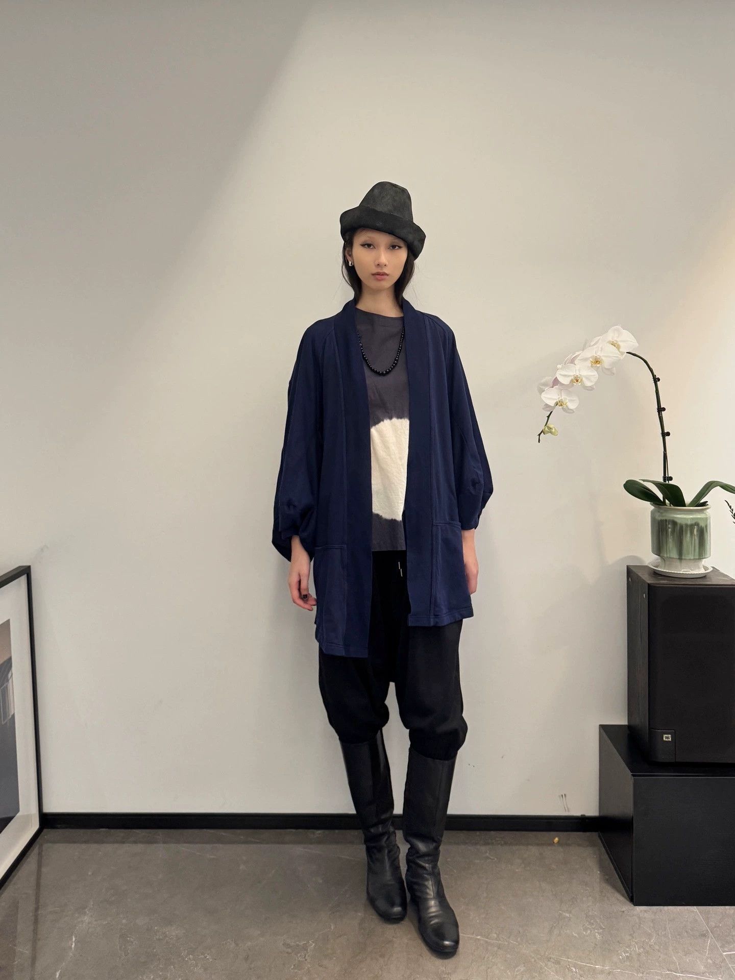 Vintage Dutch Brand Oversized Cocoon 7/8 Sleeve Vintage Cardigan Size S / US 4 / IT 40 - 3 Thumbnail
