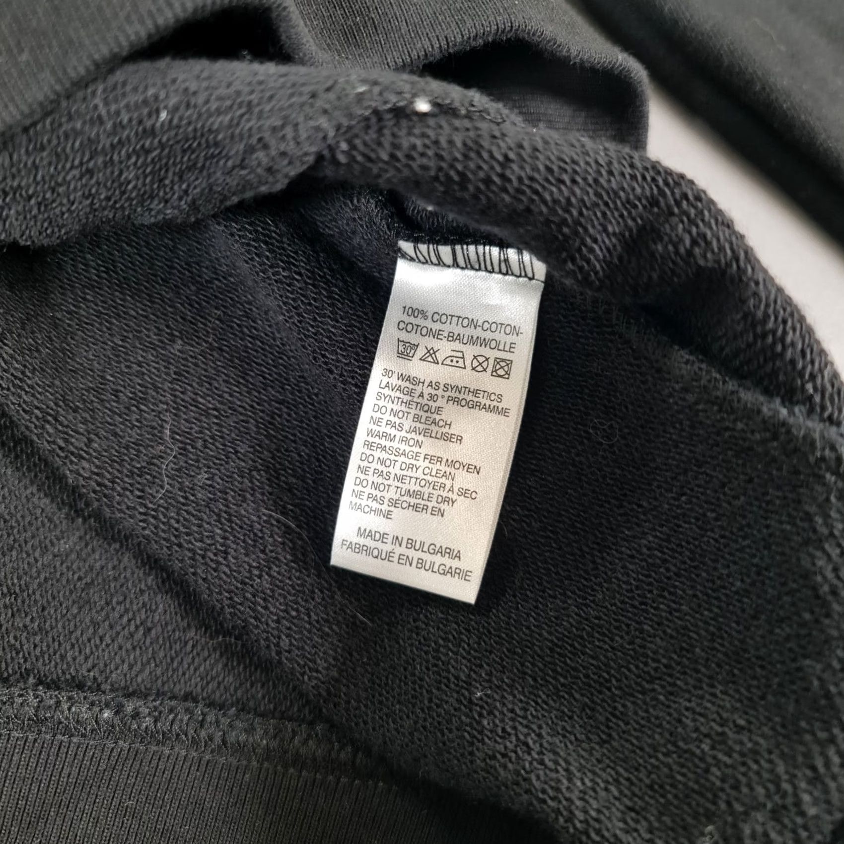 Paul Smith Paul Smith Mens Sweatshirt Black Medium Zebra Logo Fleece Cotton Crew Sweater Size US M / EU 48-50 / 2 - 8 Thumbnail