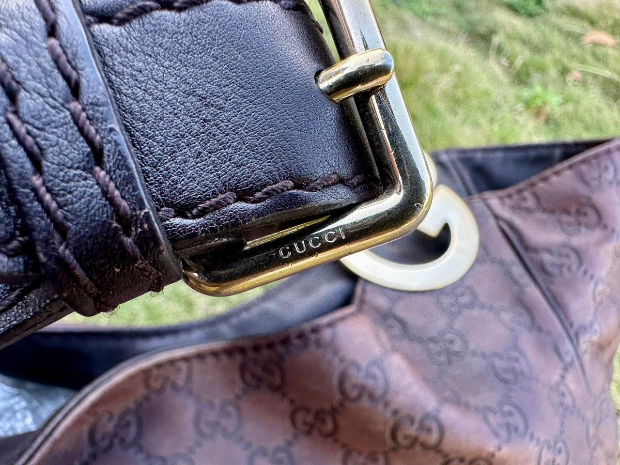 Gucci Authentic Gucci Guccisima Leather Charlotte Tote Bag Size ONE SIZE - 10 Thumbnail