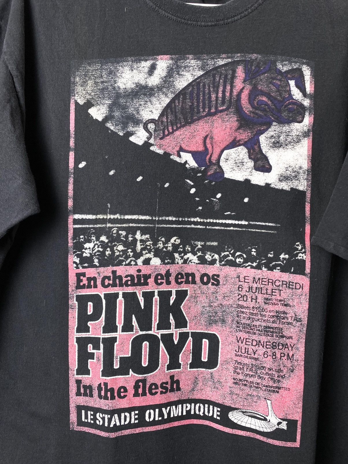 Band Tees Rare! Vintage 2000’s Pink Floyd Band Rock T Shirt Size US XL / EU 56 / 4 - 2 Thumbnail