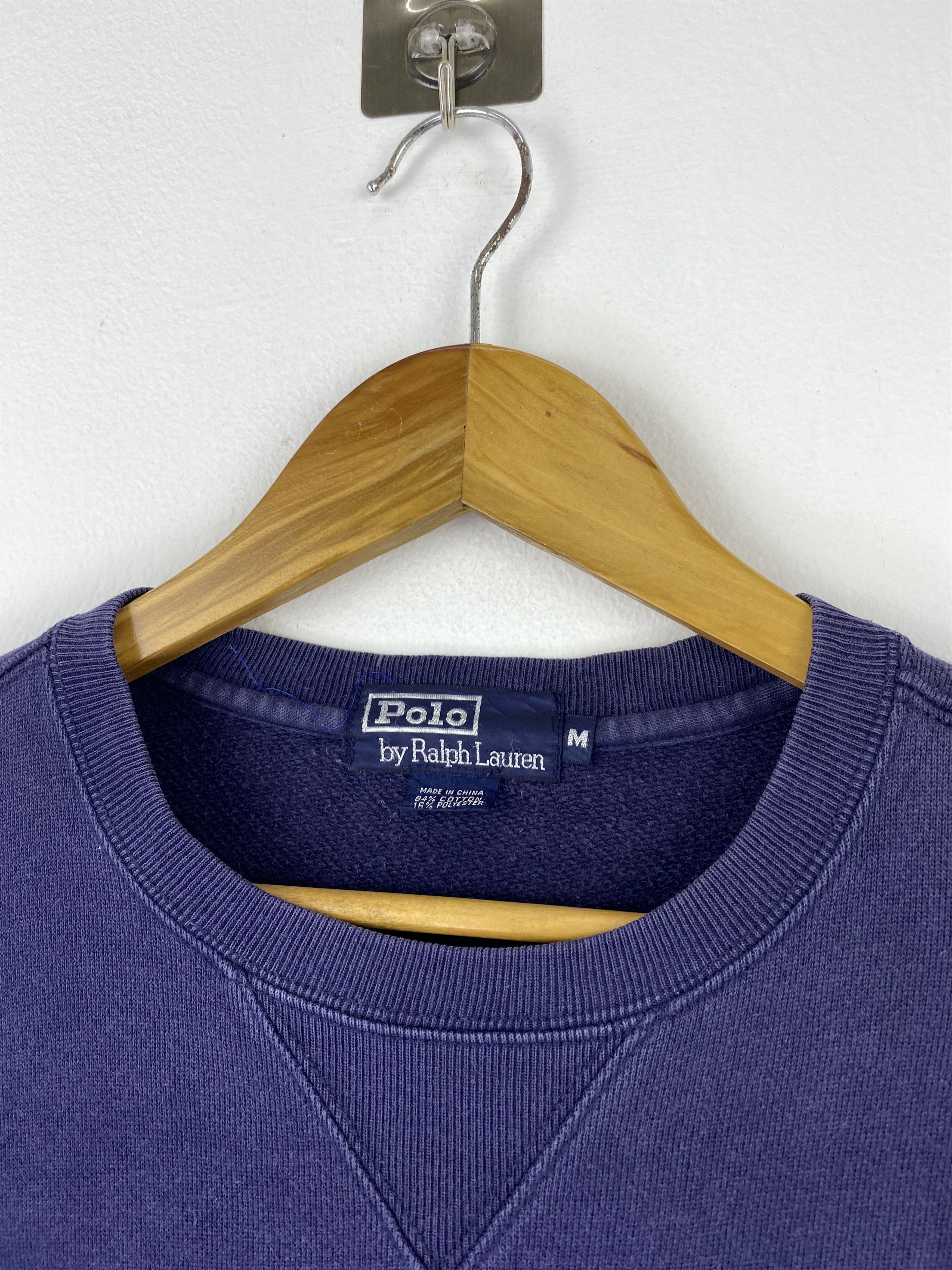 Polo Ralph Lauren Vintage Polo Ralph Lauren Pullover Crewneck SH0513 Size US M / EU 48-50 / 2 - 9 Thumbnail