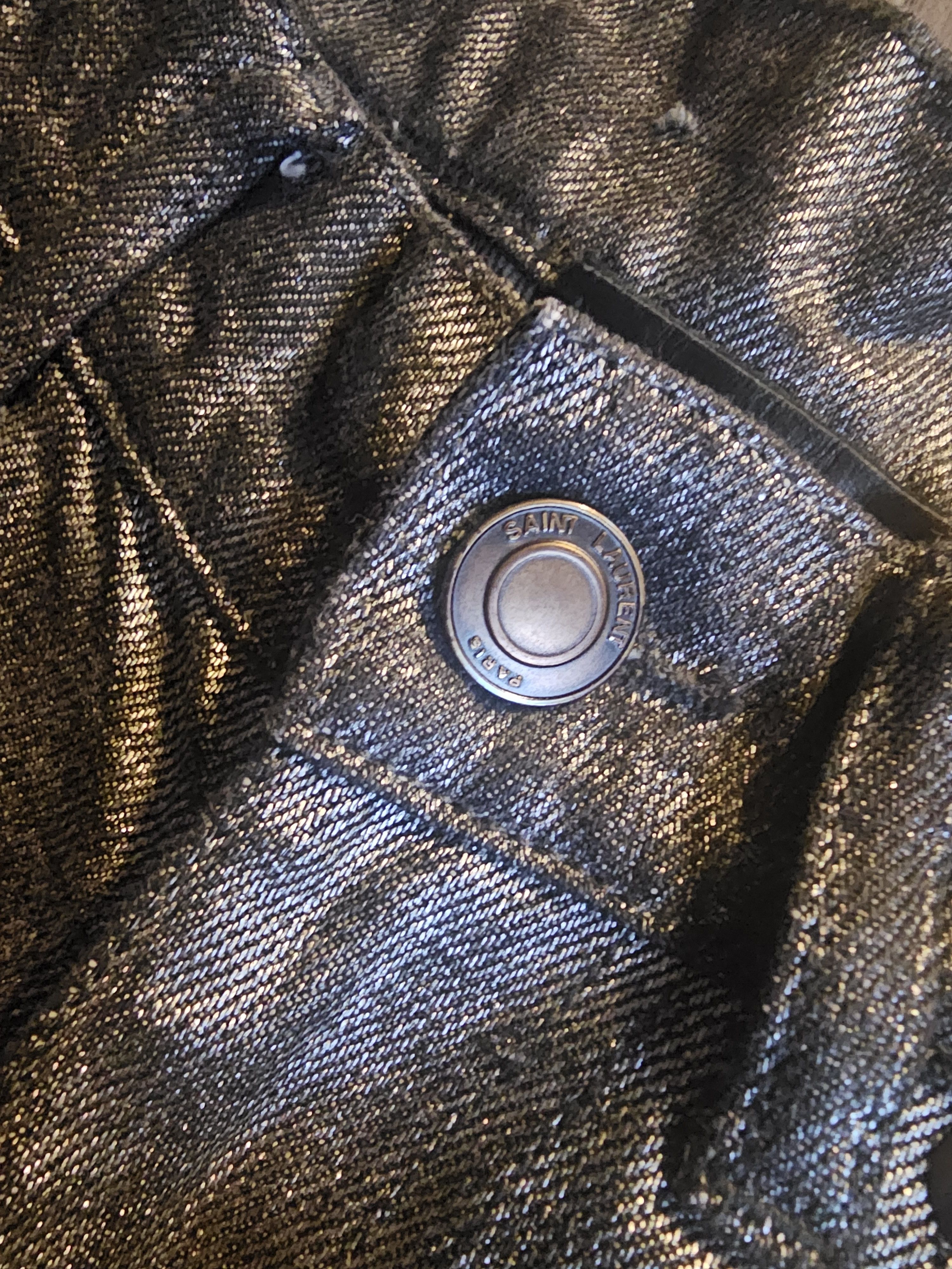 Saint Laurent Paris Hedi slimane radioactive jeans SS 2015 Size US 26 / EU 42 - 4 Thumbnail