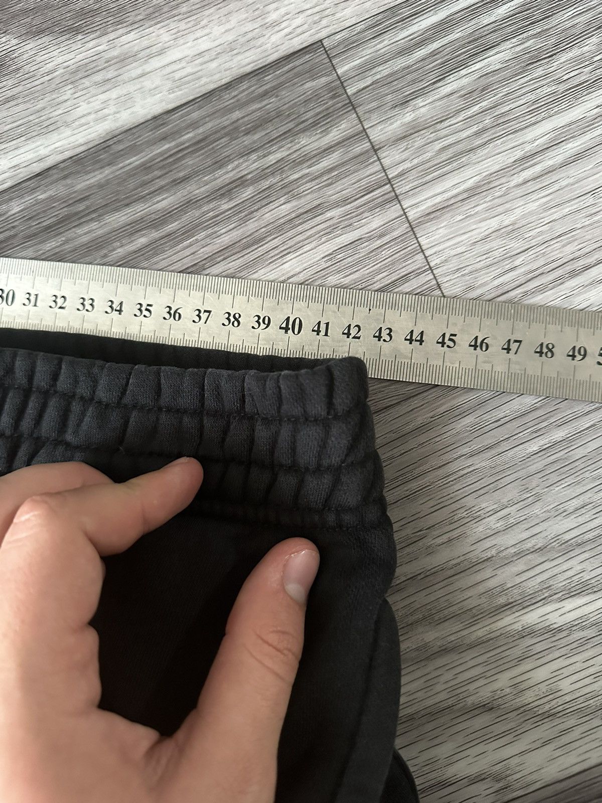 Nike × Vintage Nike Vintage Black Baggy Jogger Small Swoosh acg y2k drip Size US 34 / EU 50 - 7 Thumbnail