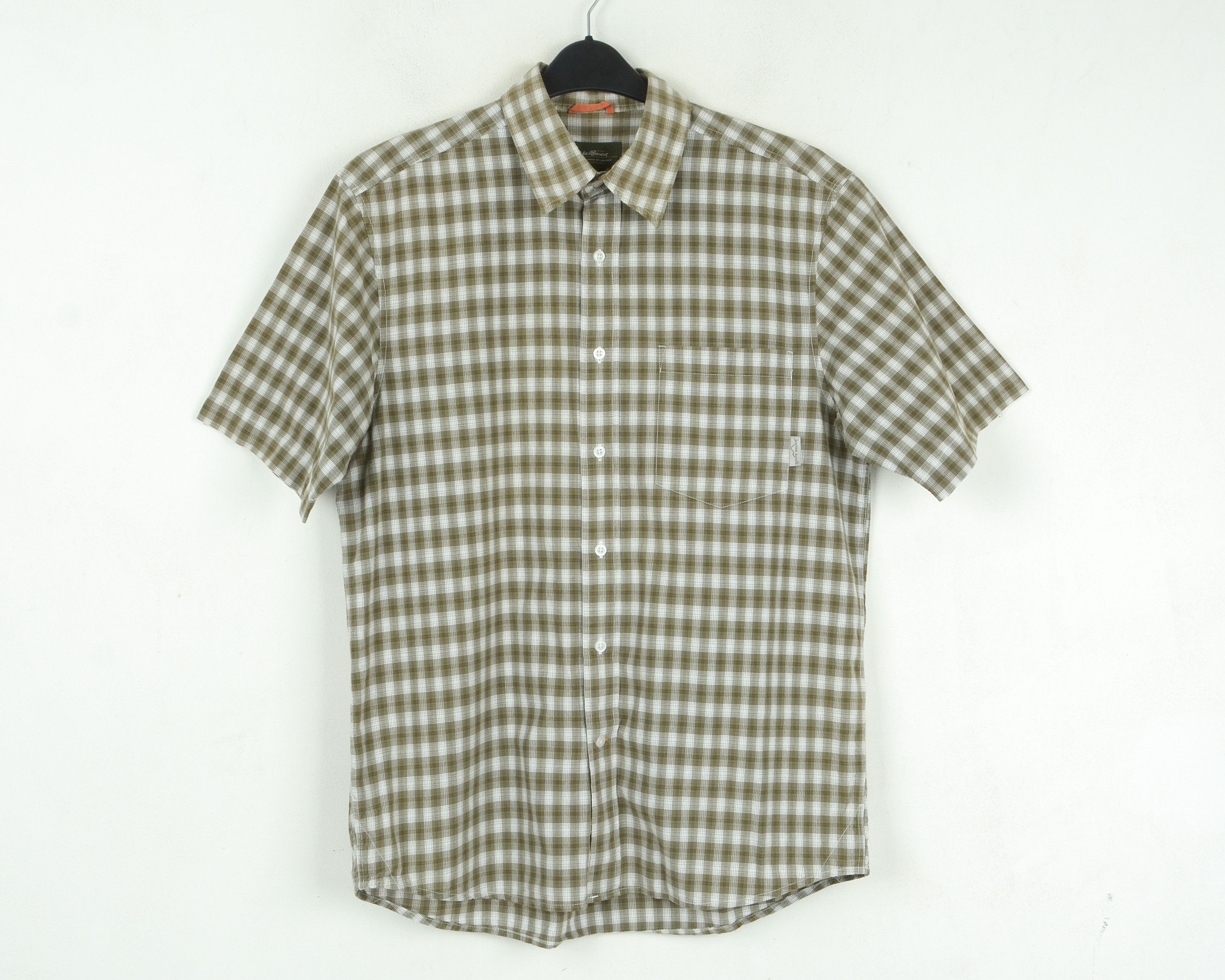 Eddie Bauer Checked M Button Up Shirt Short Sleeve Casual Size US M / EU 48-50 / 2 - 1 Thumbnail