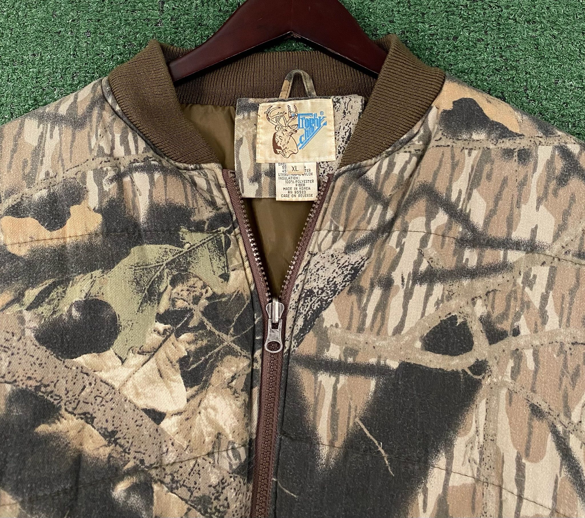 Vintage 90’s Camouflage Mossy Oak Convertible Vest Jacket XL Size US XL / EU 56 / 4 - 3 Thumbnail