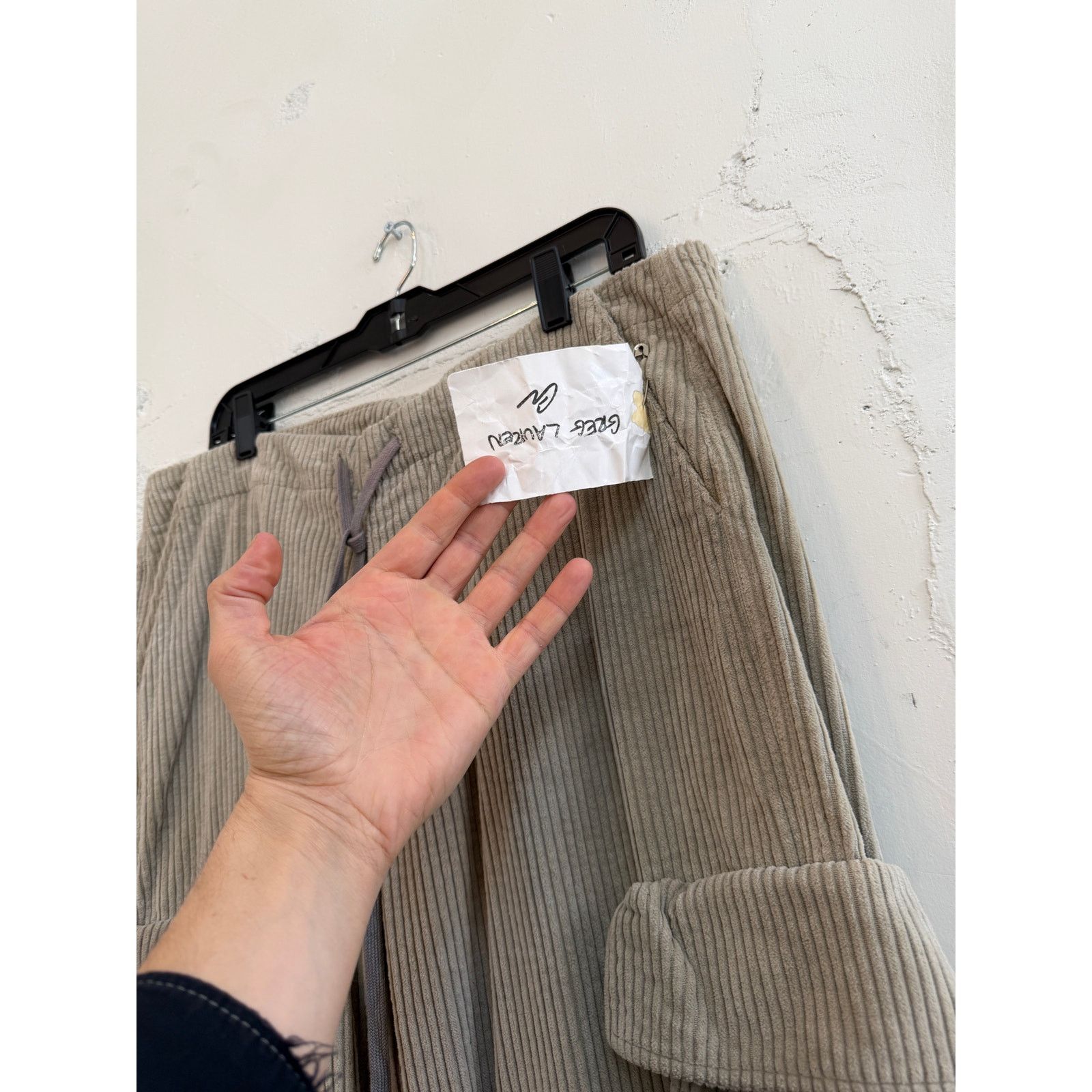 Greg Lauren Greg Lauren SAMPLE Corduroy Cargo Pants Size US 34 / EU 50 - 6 Thumbnail