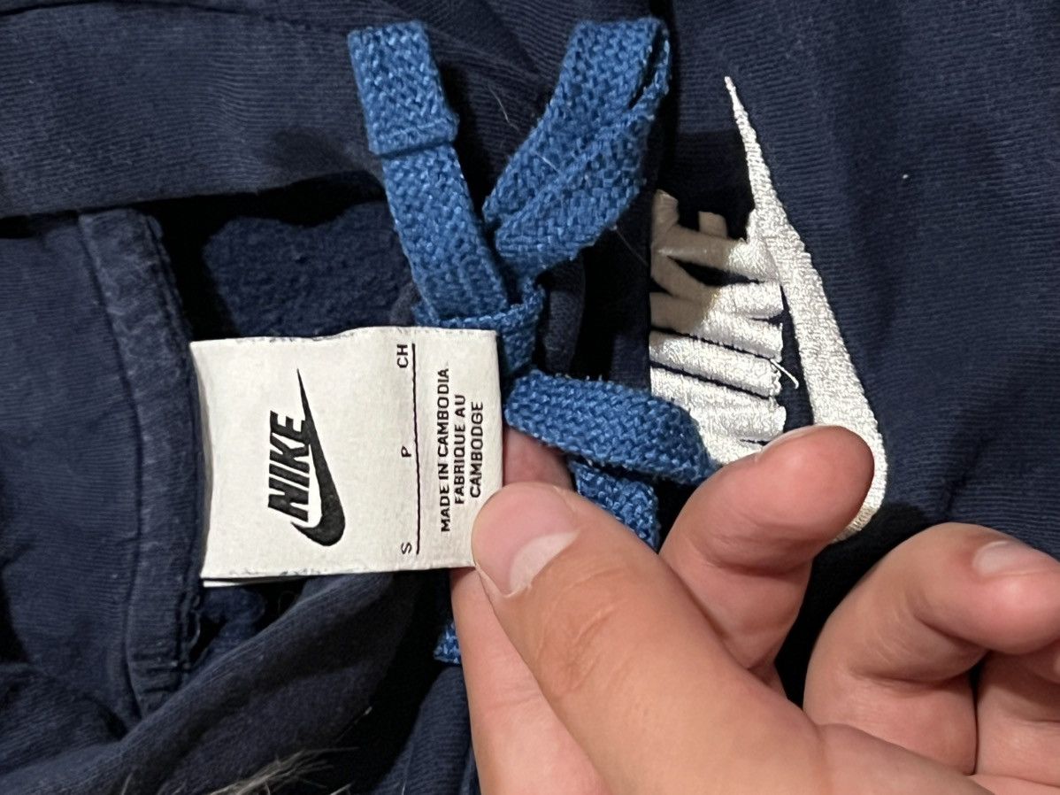 Vintage Vintage Custom Y2K Hoodie Nike / Avan Garde Archive Fur Size US S / EU 44-46 / 1 - 8 Thumbnail