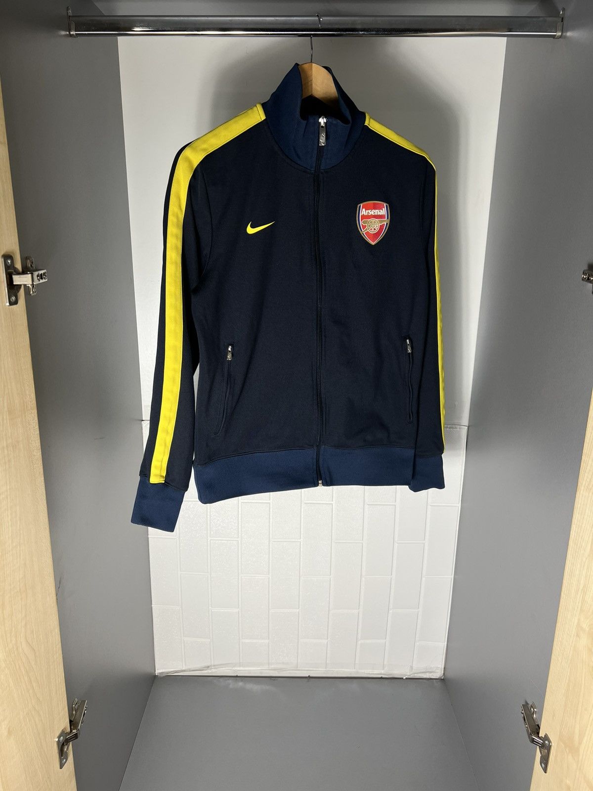 Nike VINTAGE NIKE FC ARSENAL LONDON ENGLAND SOCCER JERSEY Y2K 90s Size US M / EU 48-50 / 2 - 2 Thumbnail