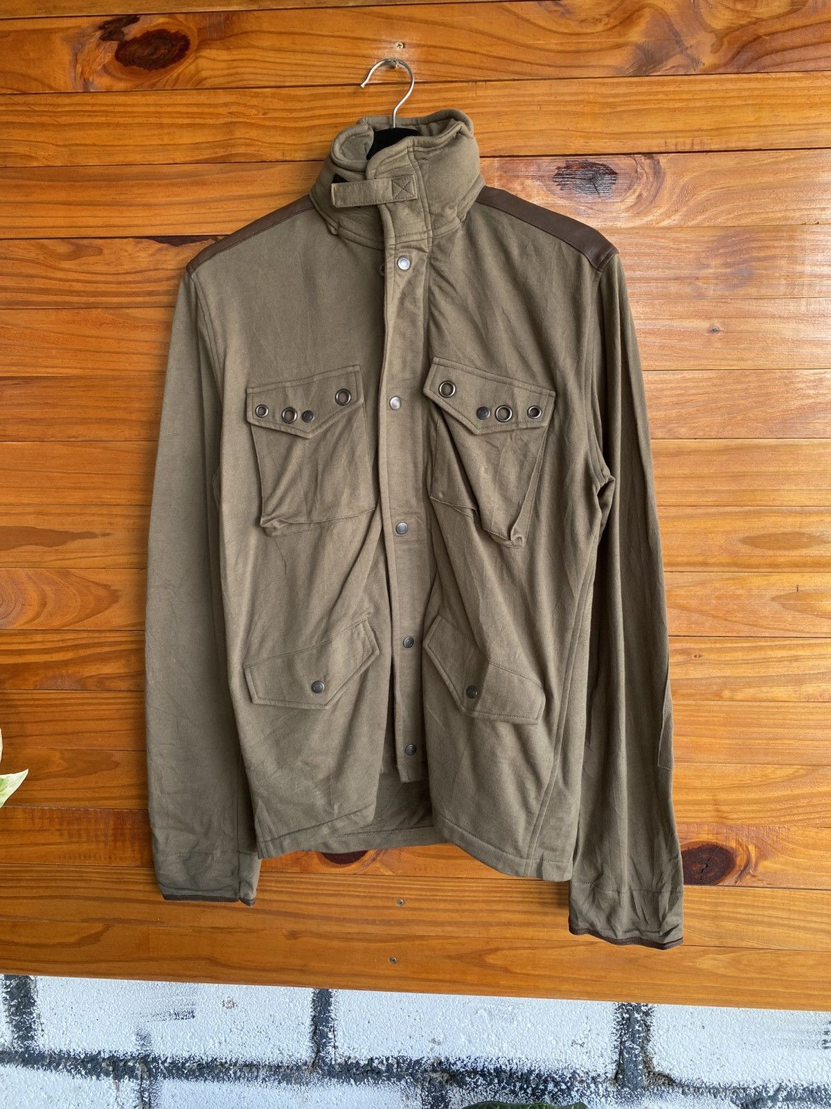 Beams Japan BEAMS Olive Military Field Jacket Casual Utility Size US M / EU 48-50 / 2 - 3 Thumbnail