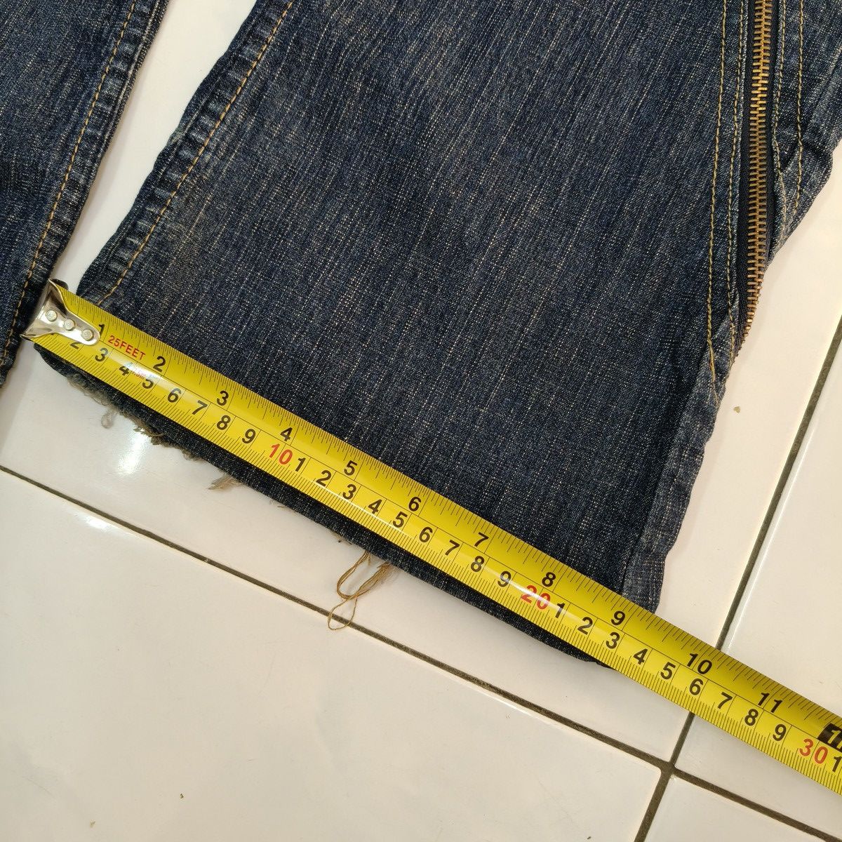 Pepe Jeans Vintage Y2K Pepe Jeans Dark Wash Zipper Pocket Denim Size US 30 / EU 46 - 21 Thumbnail