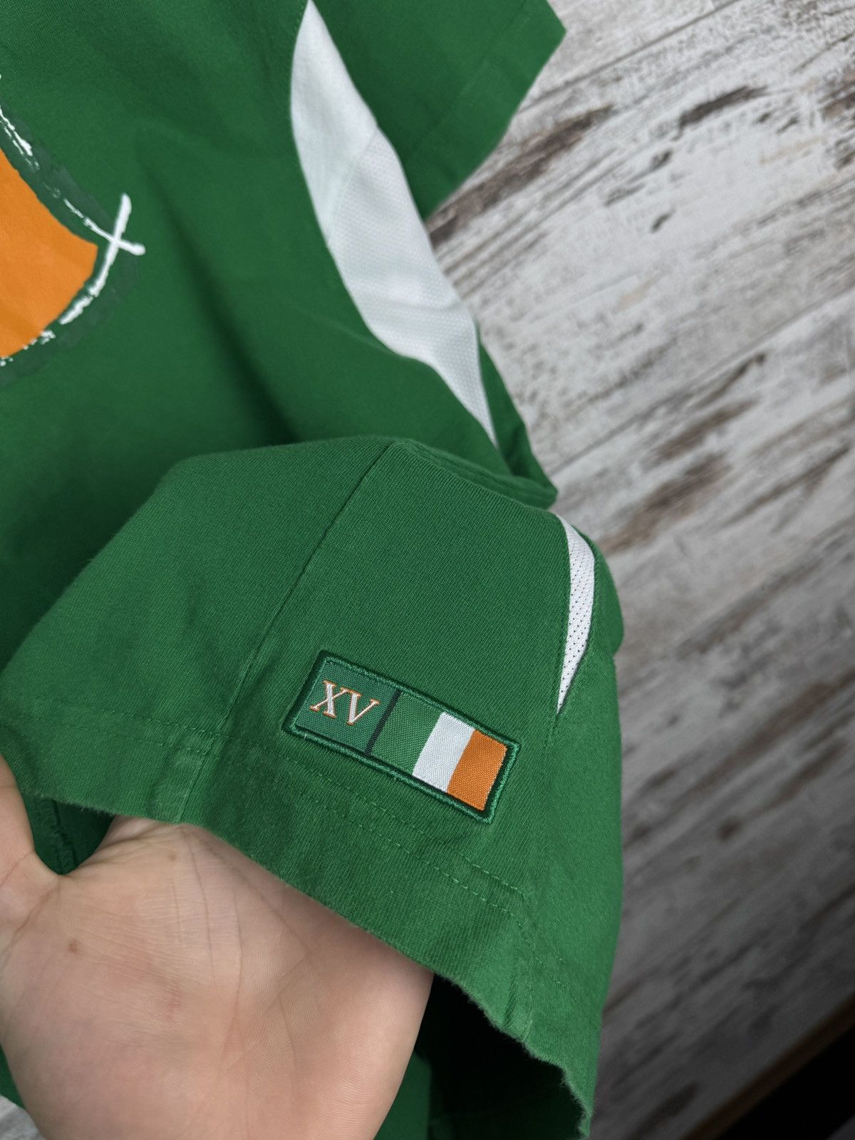 Vintage Mens Vintage Ireland Rugby polos T-shirt tee Size US L / EU 52-54 / 3 - 11 Thumbnail
