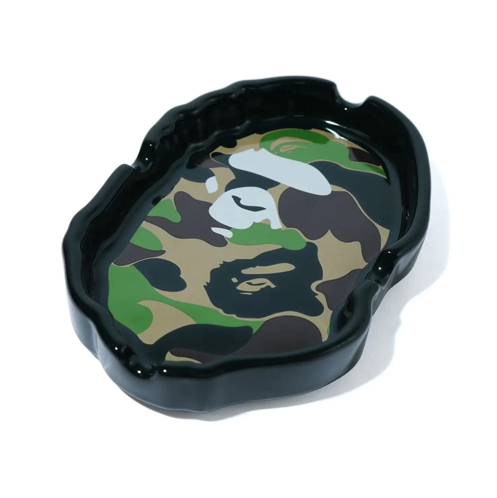 Bape BAPE Ape Head Ash Tray ABC Camo Green - A Bathing Ape Size ONE SIZE - 1 Thumbnail