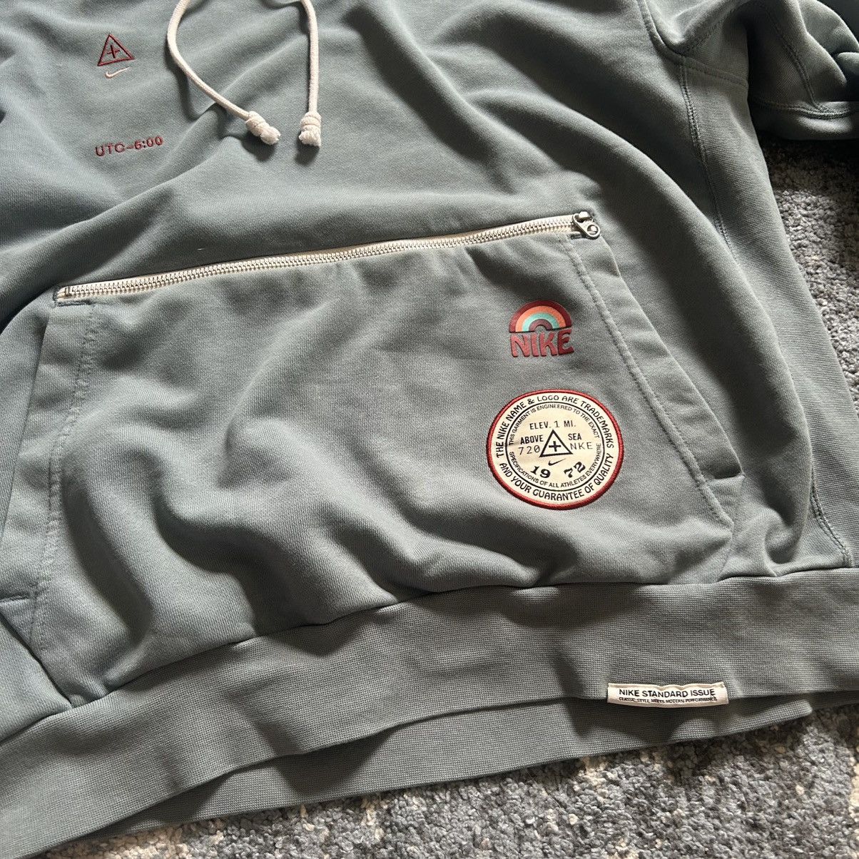 Nike TEAL ACG STANDARD iSSUE AFTERHOOD SWEATSHiRT PREPPY TRAiL Size US L / EU 52-54 / 3 - 7 Thumbnail