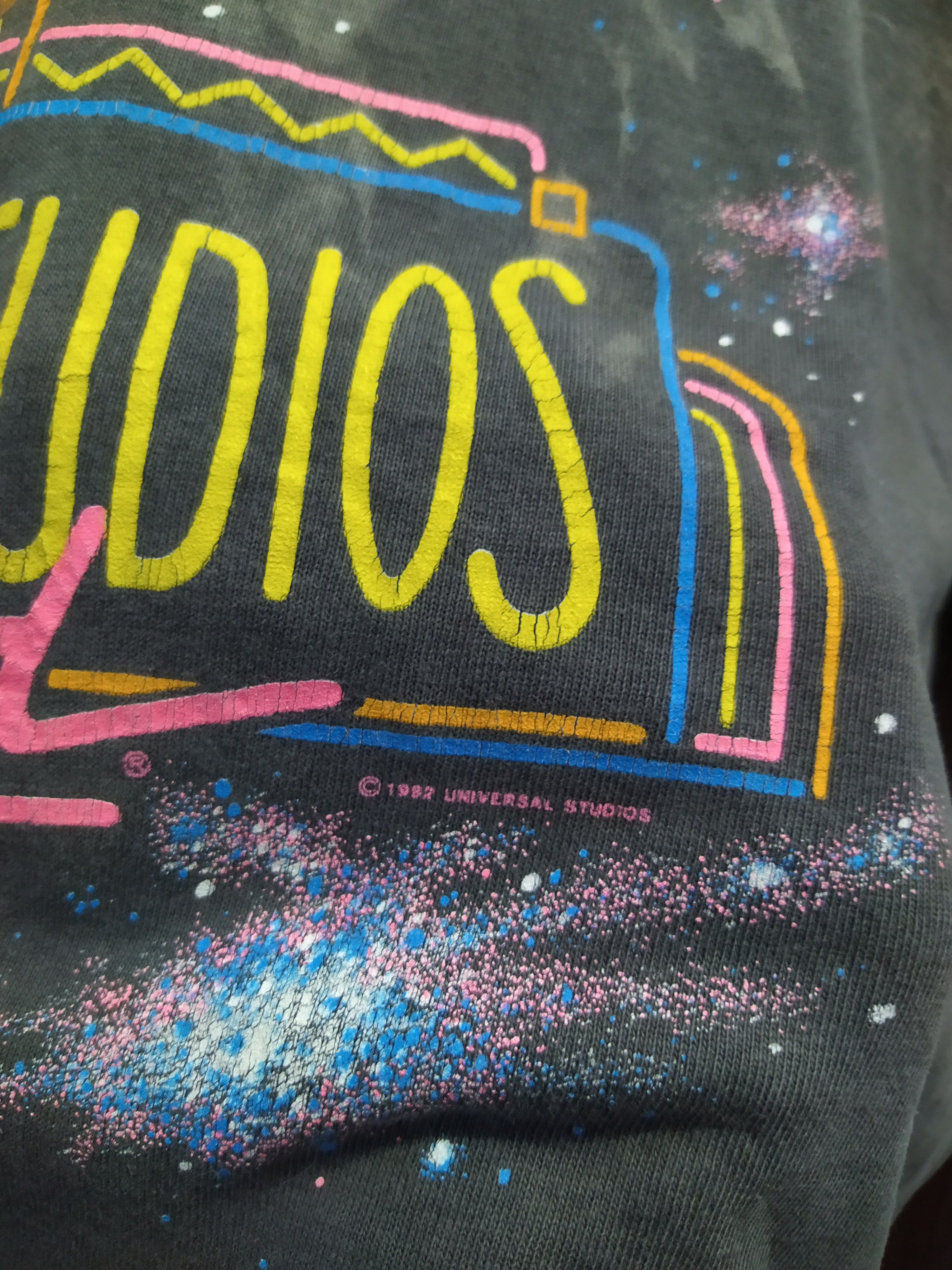 Universal Studios Universal Studios ET vintage 1982 Rare black faded Size US L / EU 52-54 / 3 - 6 Thumbnail