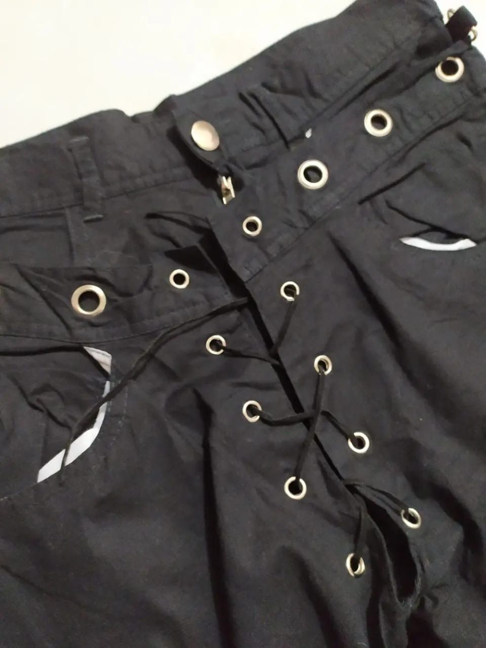 Japanese Brand Rosselio Bondage Punk Zipper Pants Size US 29 - 9 Thumbnail