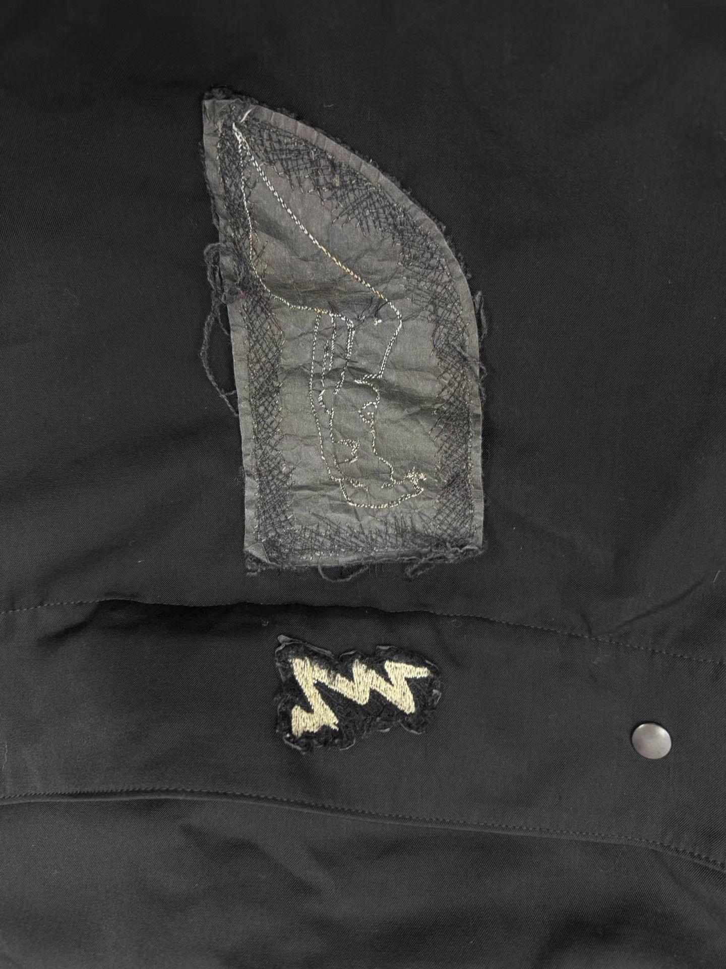 Yohji Yamamoto Yohji Yamamoto Double Layer Wool Messenger K20 Size ONE SIZE - 5 Thumbnail