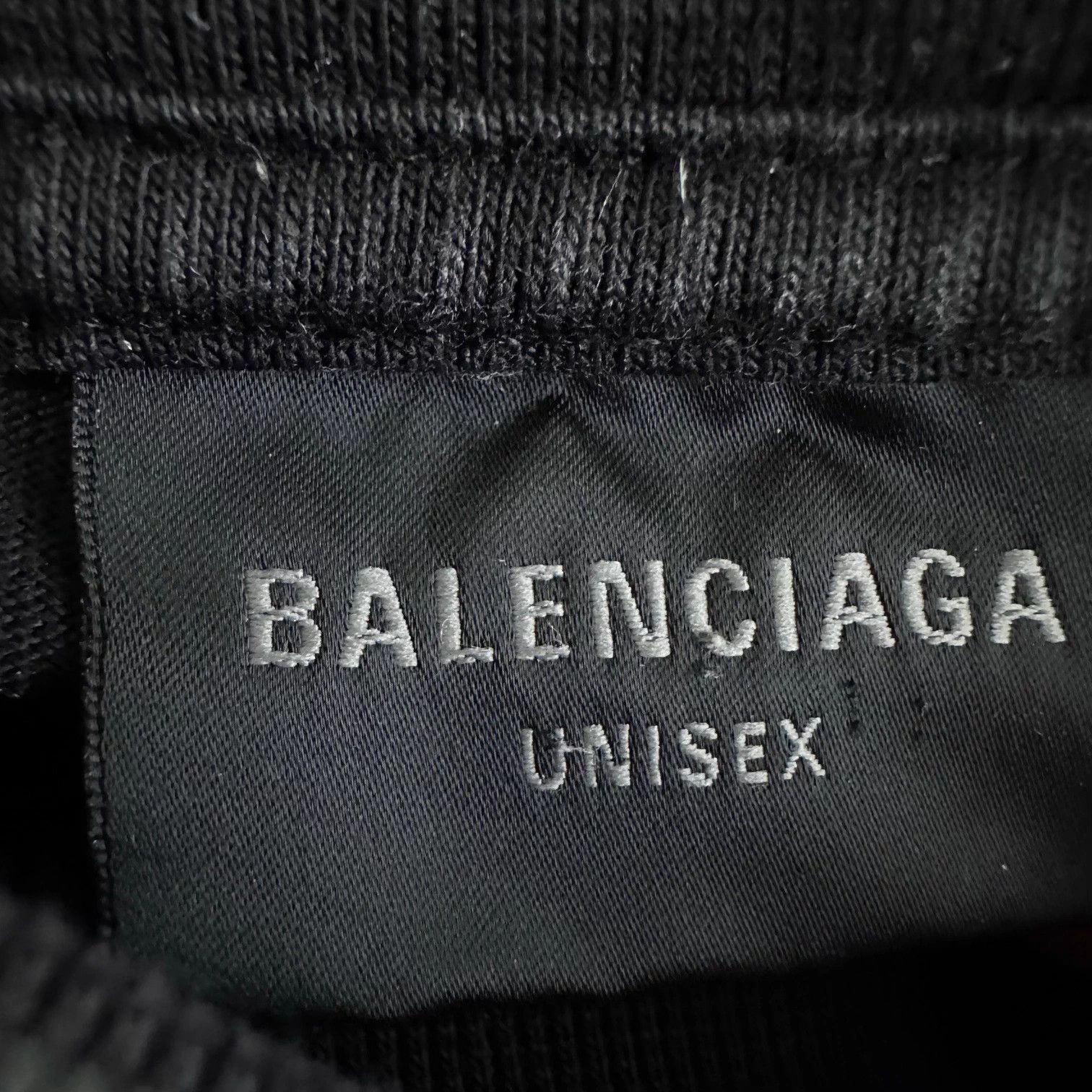 Balenciaga Balenciaga 24 Activewear Logo Print Black Tee L Size US L / EU 52-54 / 3 - 3 Thumbnail