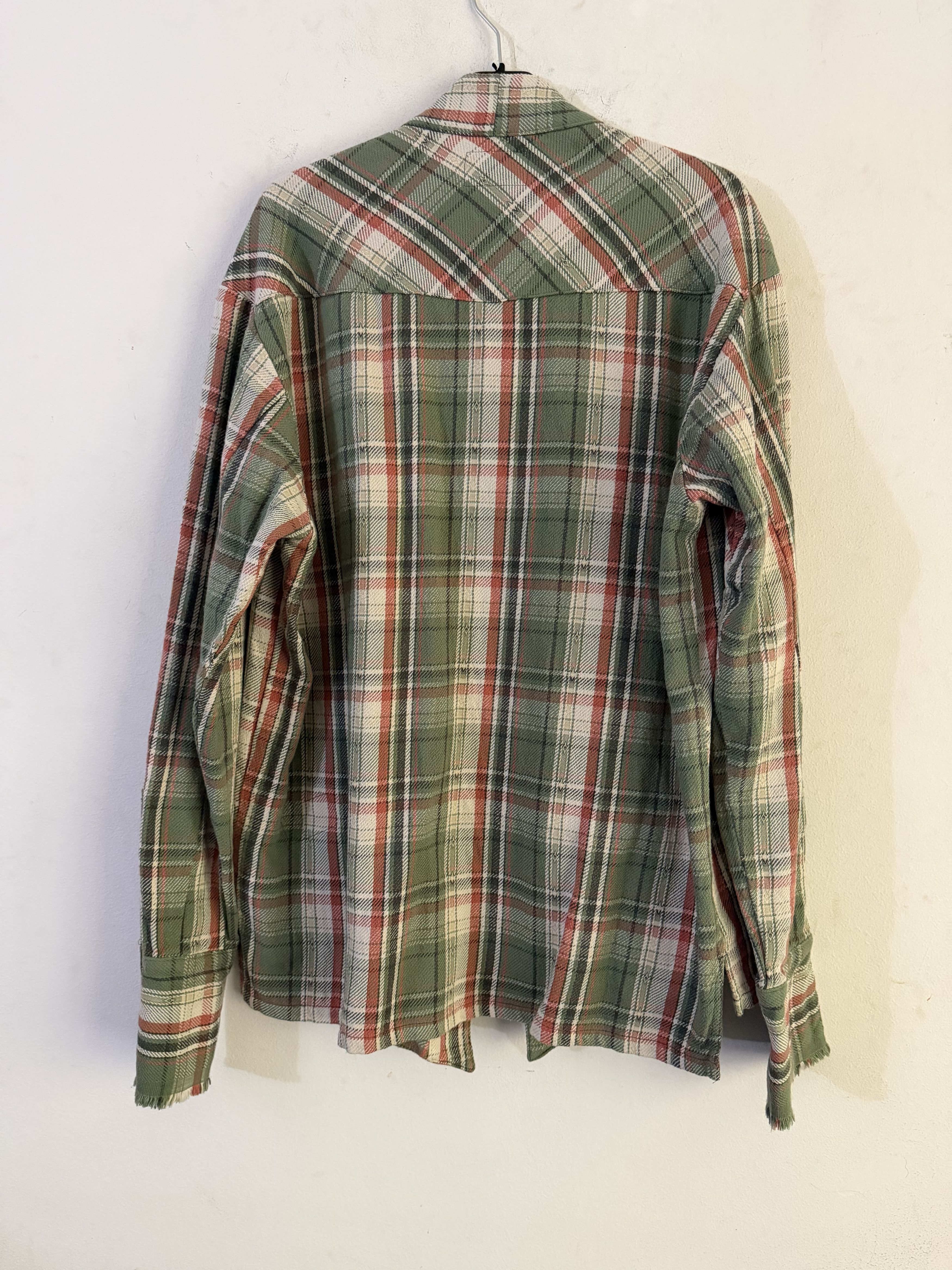 Greg Lauren Plaid Western Studio Overshirt Size US XL / EU 56 / 4 - 3 Thumbnail