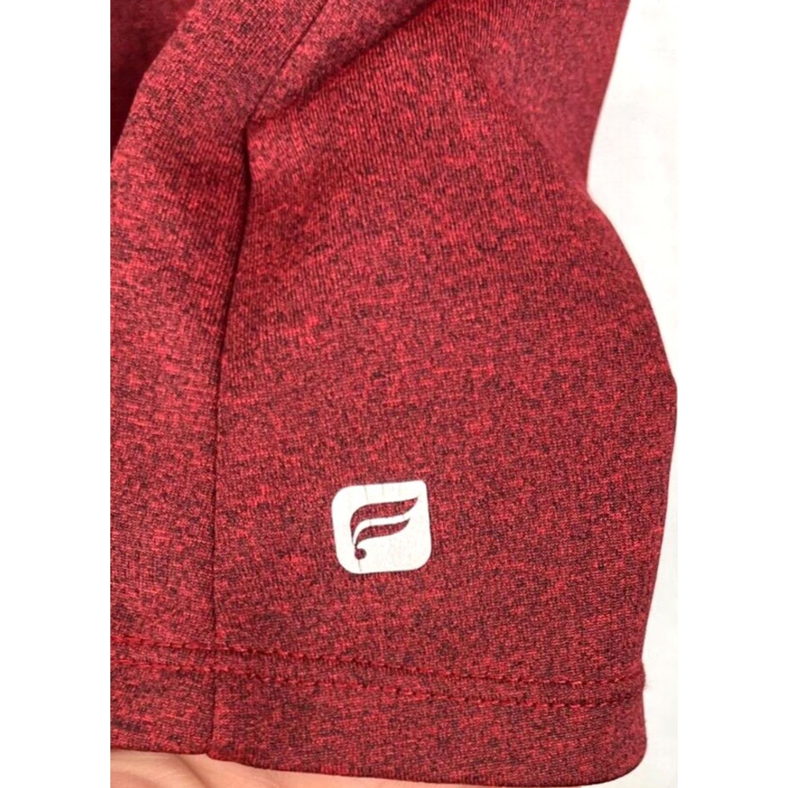 Fabletics Fabletics Burgundy Workout Shirt Long Sleeve V Neck Thumb Holes Top Women Size Medium 8 Gym Yoga Workout 134638 Size M / US 6-8 / IT 42-44 - 2 Thumbnail