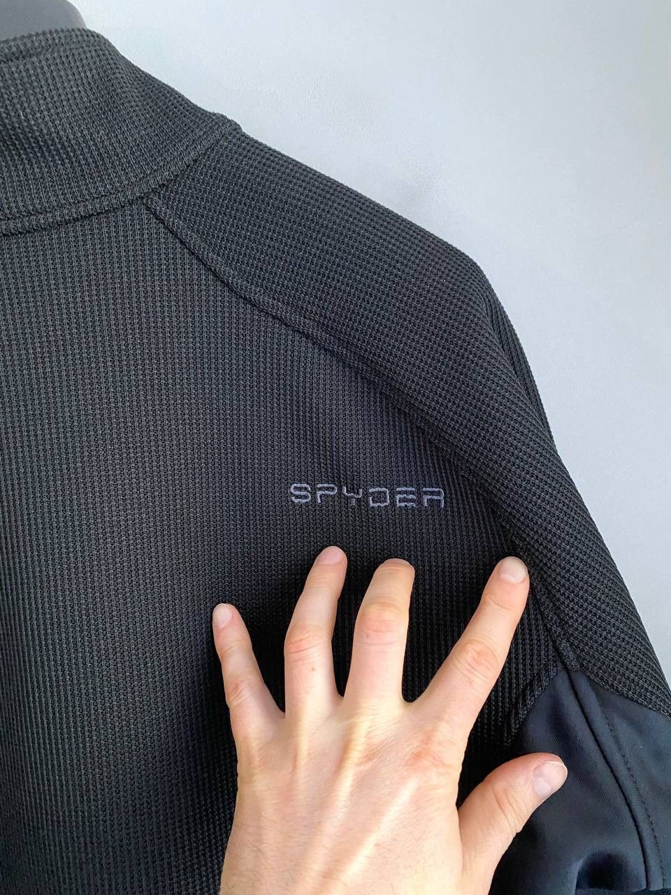 Spyder Spyder Men's Gait Half Zip Black Fleece Sweater, Size XL Size US XL / EU 56 / 4 - 11 Thumbnail