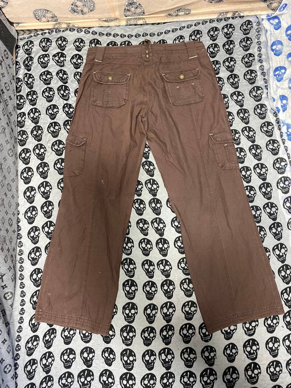 Hysteric Glamour × Japanese Brand Vintage Cargo Distressed Jeans Y2K Patchwork Pants Japanese Size US 32 / EU 48 - 12 Thumbnail
