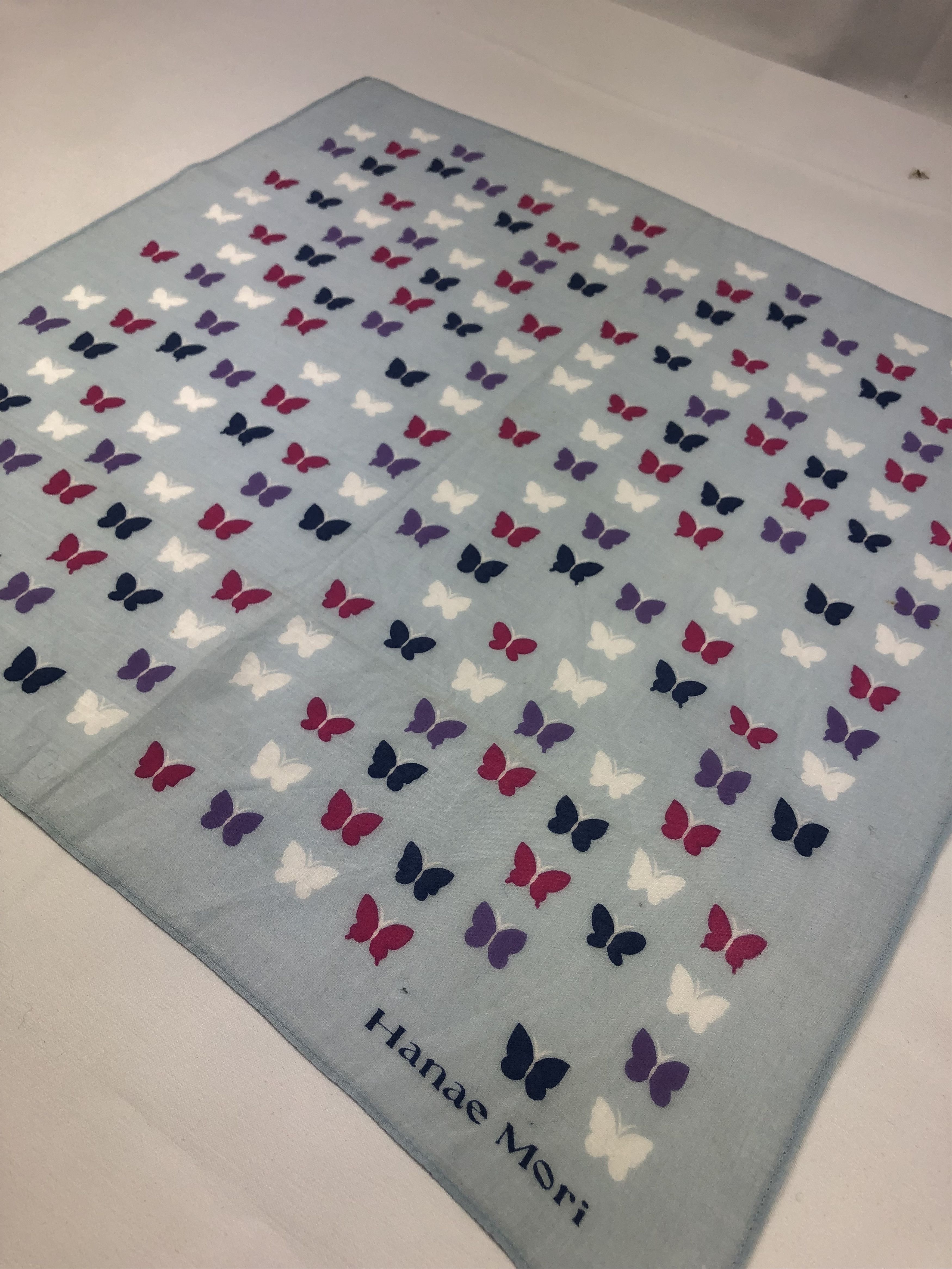 Hanae Mori × Japanese Brand × Vintage Hanae Mori Handkerchief / Bandana / Neckerchief Size ONE SIZE - 4 Thumbnail