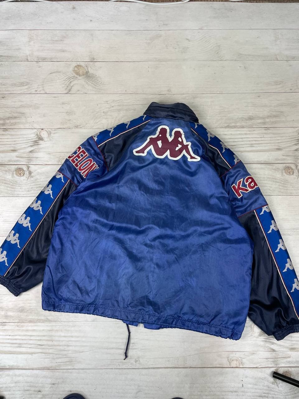 Kappa Vintage Kappa Barcelona 1996-97 Football Track Jacket Size US XL / EU 56 / 4 - 25 Thumbnail