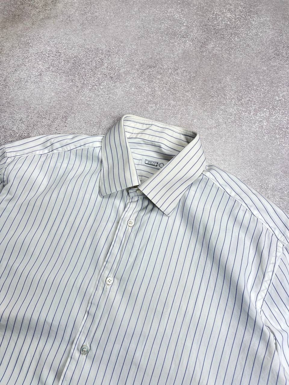 Other Vintage Zilli Striped Boxy Shirt Y2K L Size US L / EU 52-54 / 3 - 4 Thumbnail