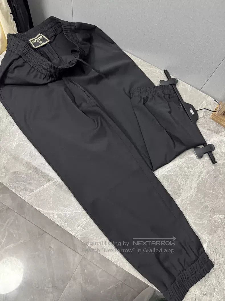Fendi Fendi Fendi & Versace Joint Men's Casual Pants Size US 34 / EU 50 - 1 Thumbnail