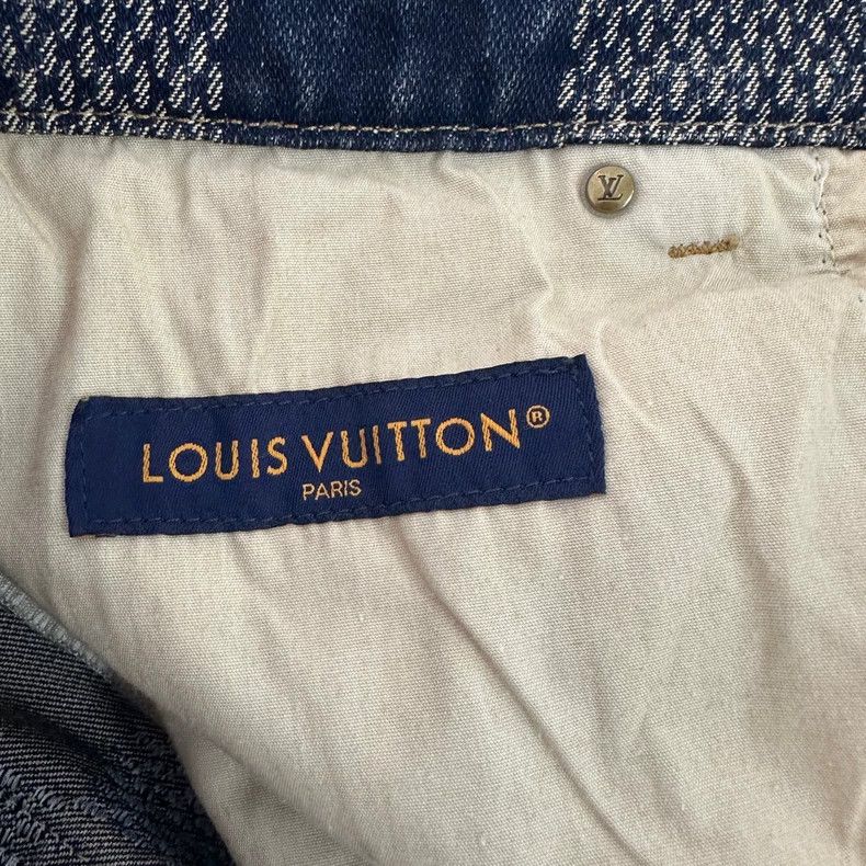 Louis Vuitton Louis Vuitton FW24 Logo Jacquard Check Zip Straight Leg Cas Size US 34 / EU 50 - 4 Thumbnail