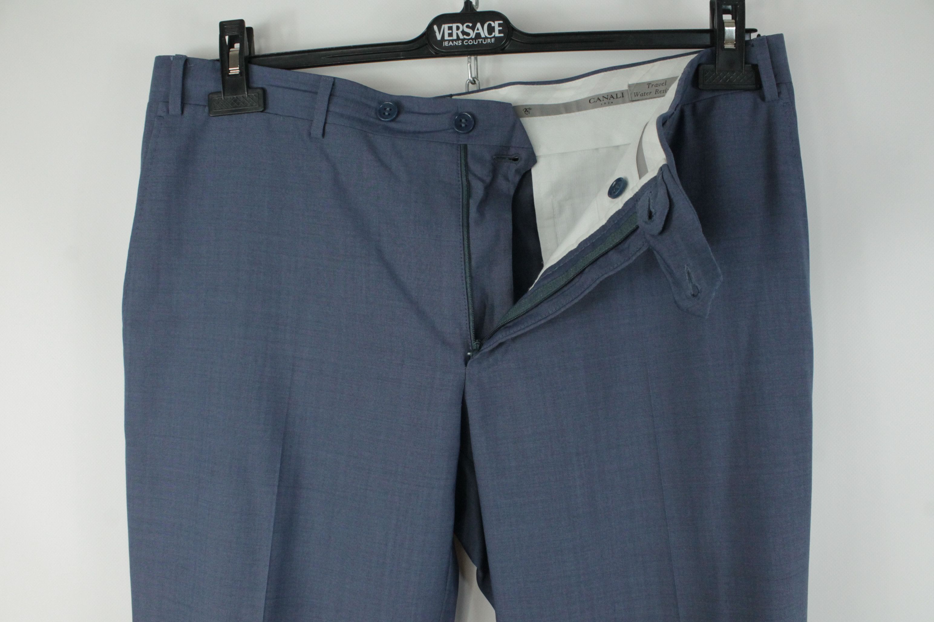 Canali Canali 1934 Travel Water Resistant Formal Trousers Pants Size 42R - 2 Thumbnail