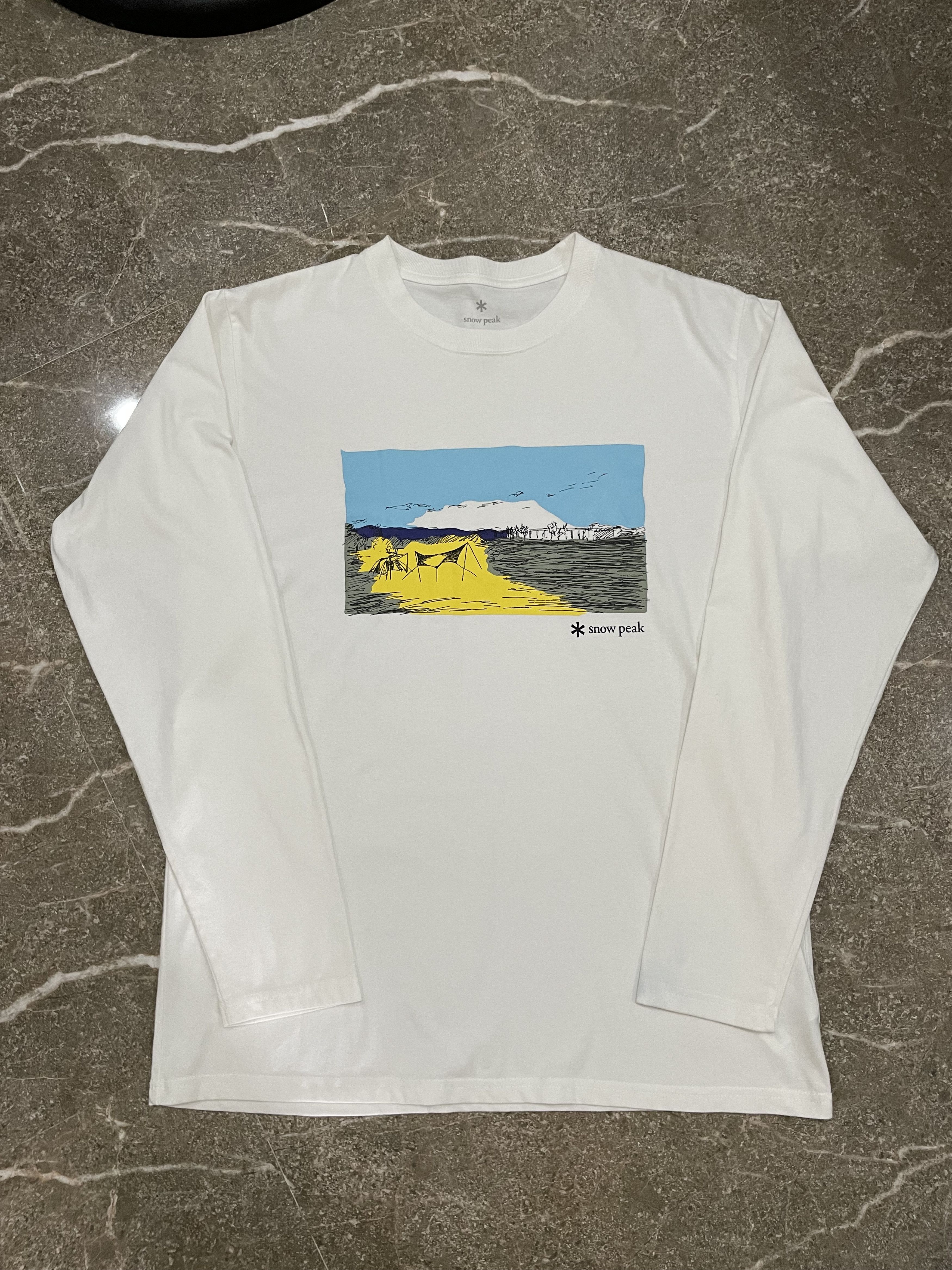 Snow Peak Snow Peak LS Tee Size US L / EU 52-54 / 3 - 1 Thumbnail