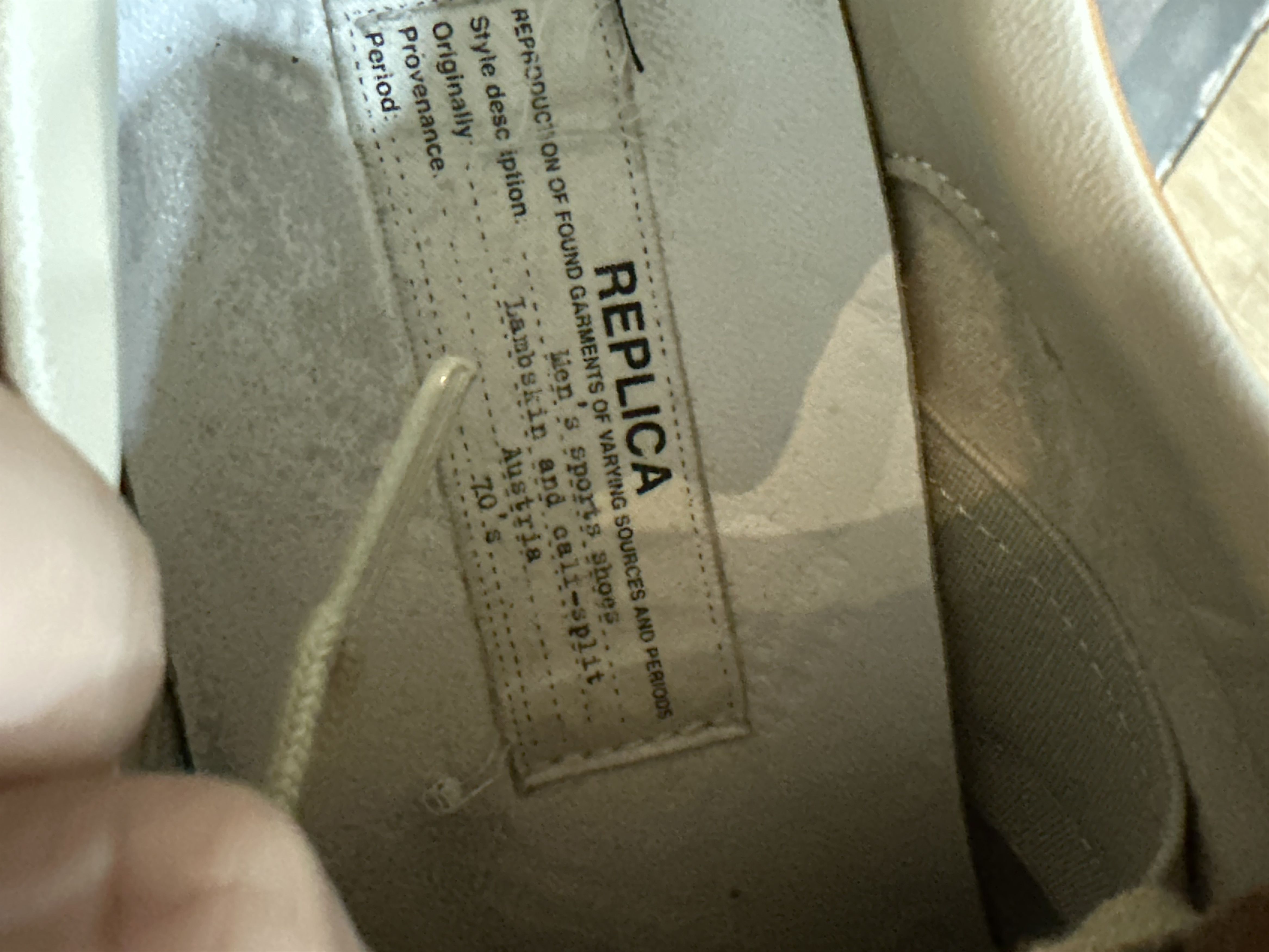 Maison Margiela Maison Margiela GATS Replica Sneaker Brown Size US 6.5 / EU 39-40 - 8 Thumbnail