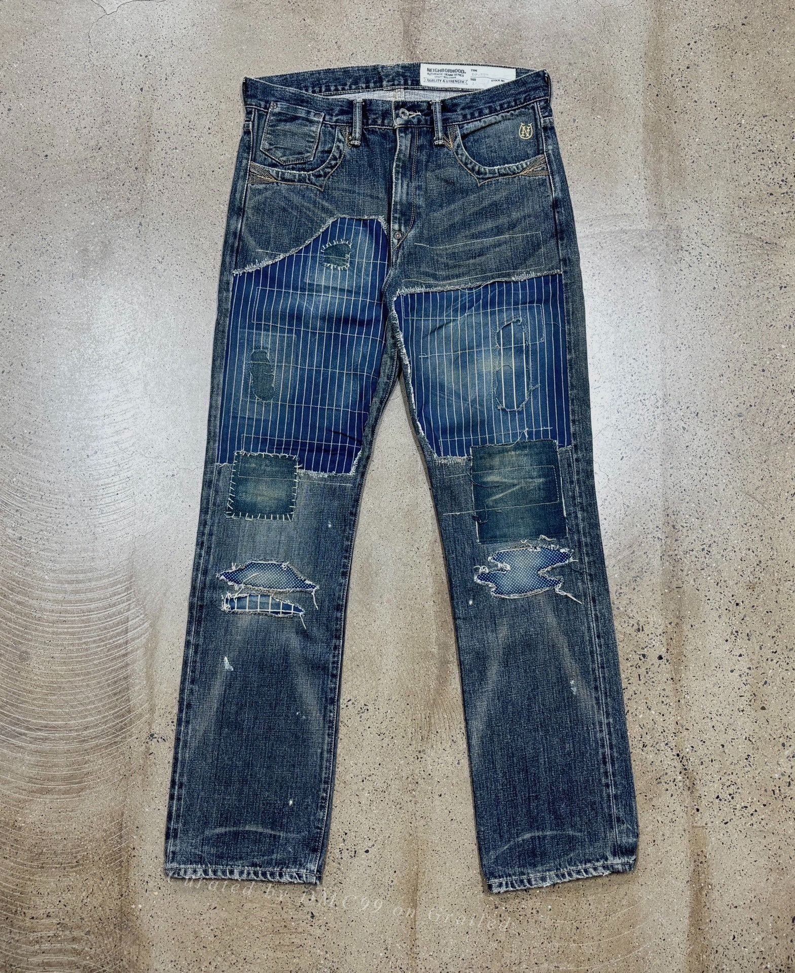 Neighborhood NEIGHBORHOOD 14AW Miner Savage Jeans Size US 28 / EU 44 - 1 Thumbnail