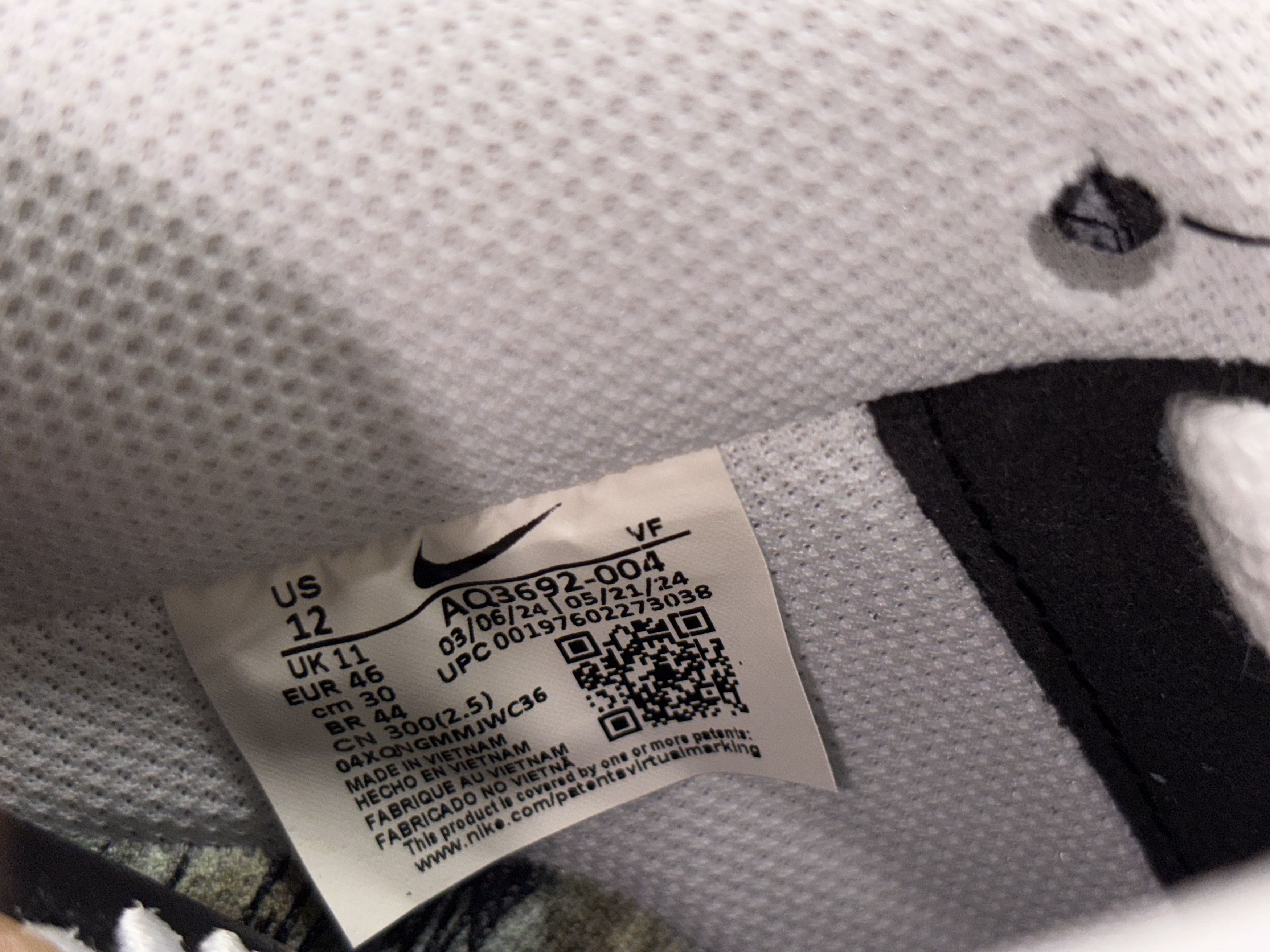 Nike × peaceminusone Air Force 1 07’/Para-Noise G-Dragon Peaceminusone AQ3692-004 Size US 12 / EU 45 - 14 Thumbnail