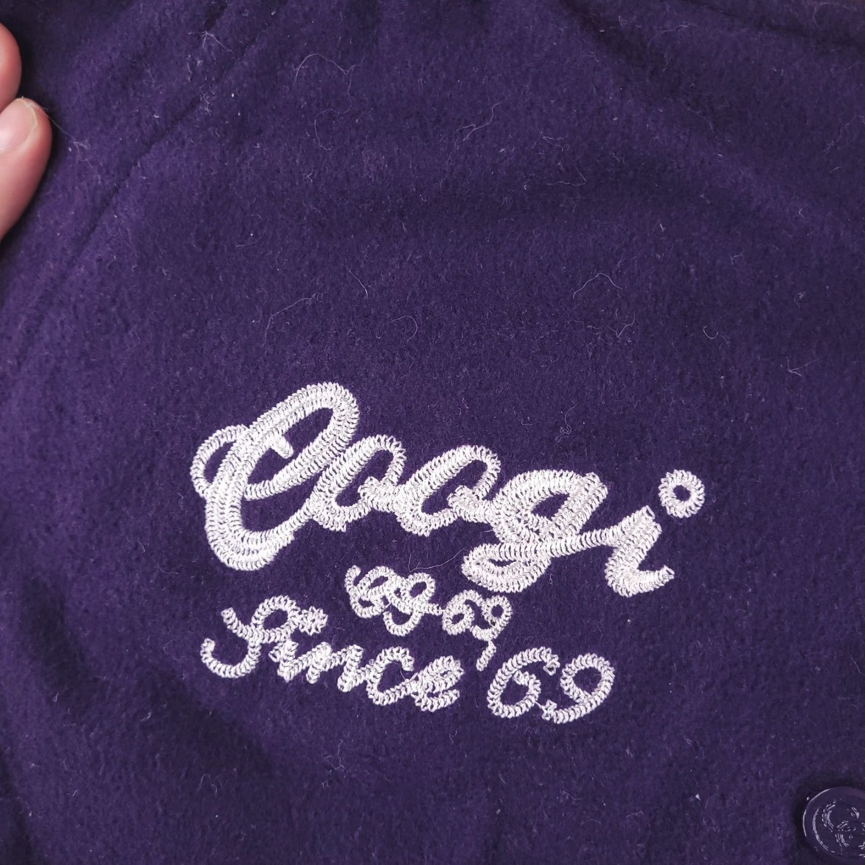 Coogi VINTAGE COOGI Australia Letterman Varsity Jacket Women's XL Streetwear Size XL / US 12-14 / IT 48-50 - 4 Thumbnail