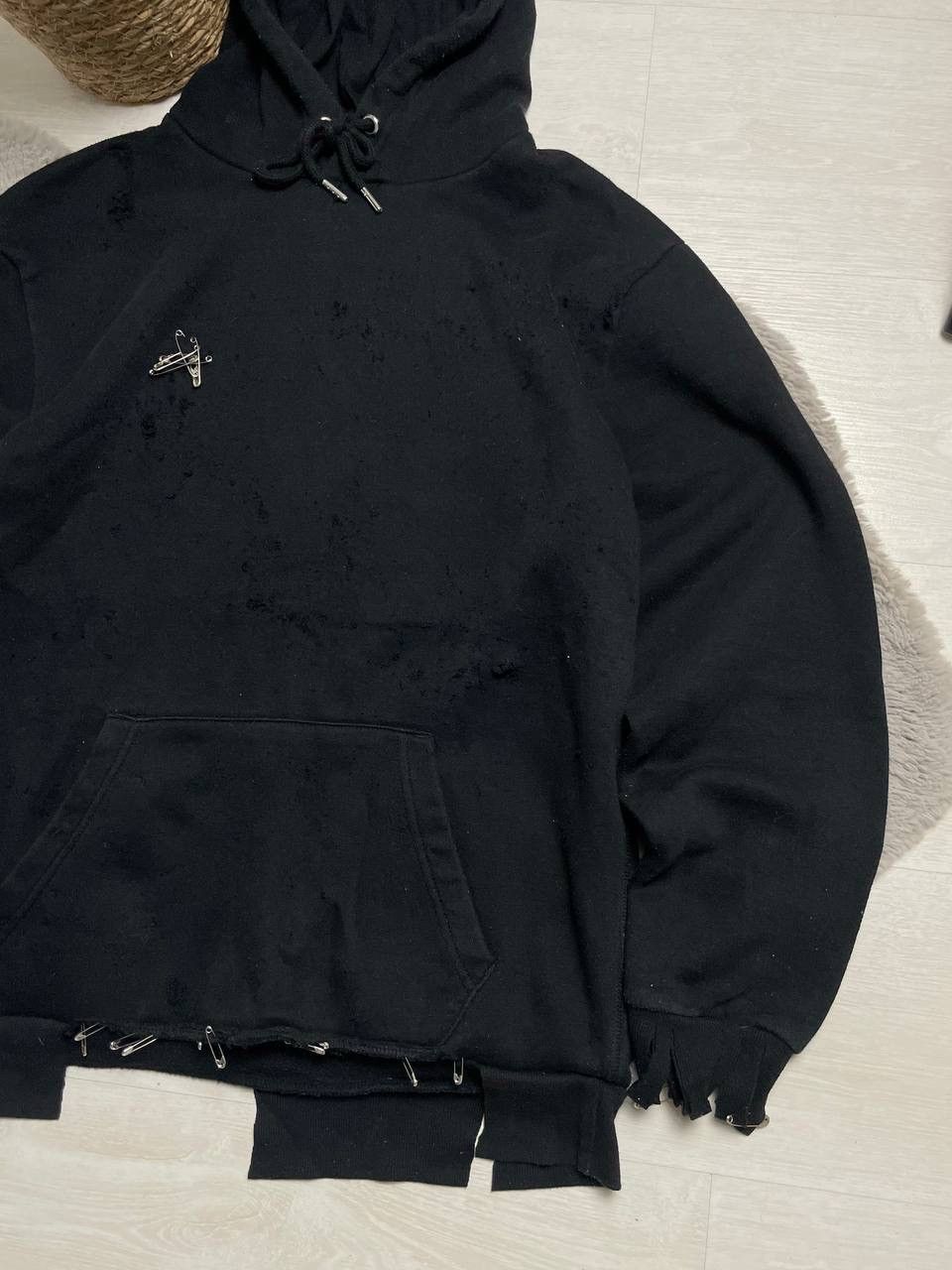 Other Vintage Oversized Hoodie Custom Avantgarde 1of1 Affliction Size US L / EU 52-54 / 3 - 2 Thumbnail